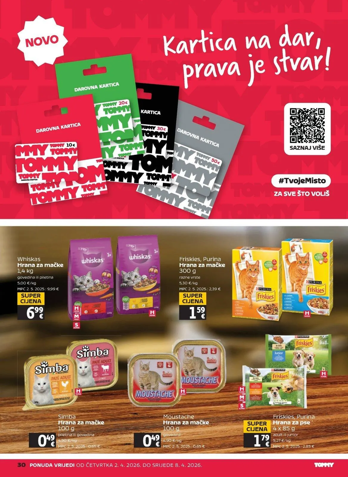 Katalog Tommy katalog do 08.04.2026 od 2. travnja do 8. travnja 2026. - Pregled Stranica 30