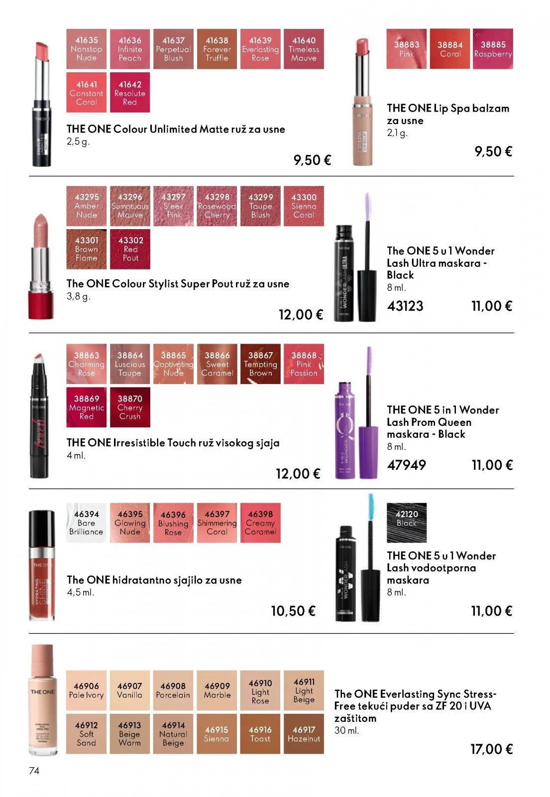 Katalog Oriflame katalog do 09.12.2025 od 3. prosinca do 9. prosinca 2025. - Pregled Stranica 74