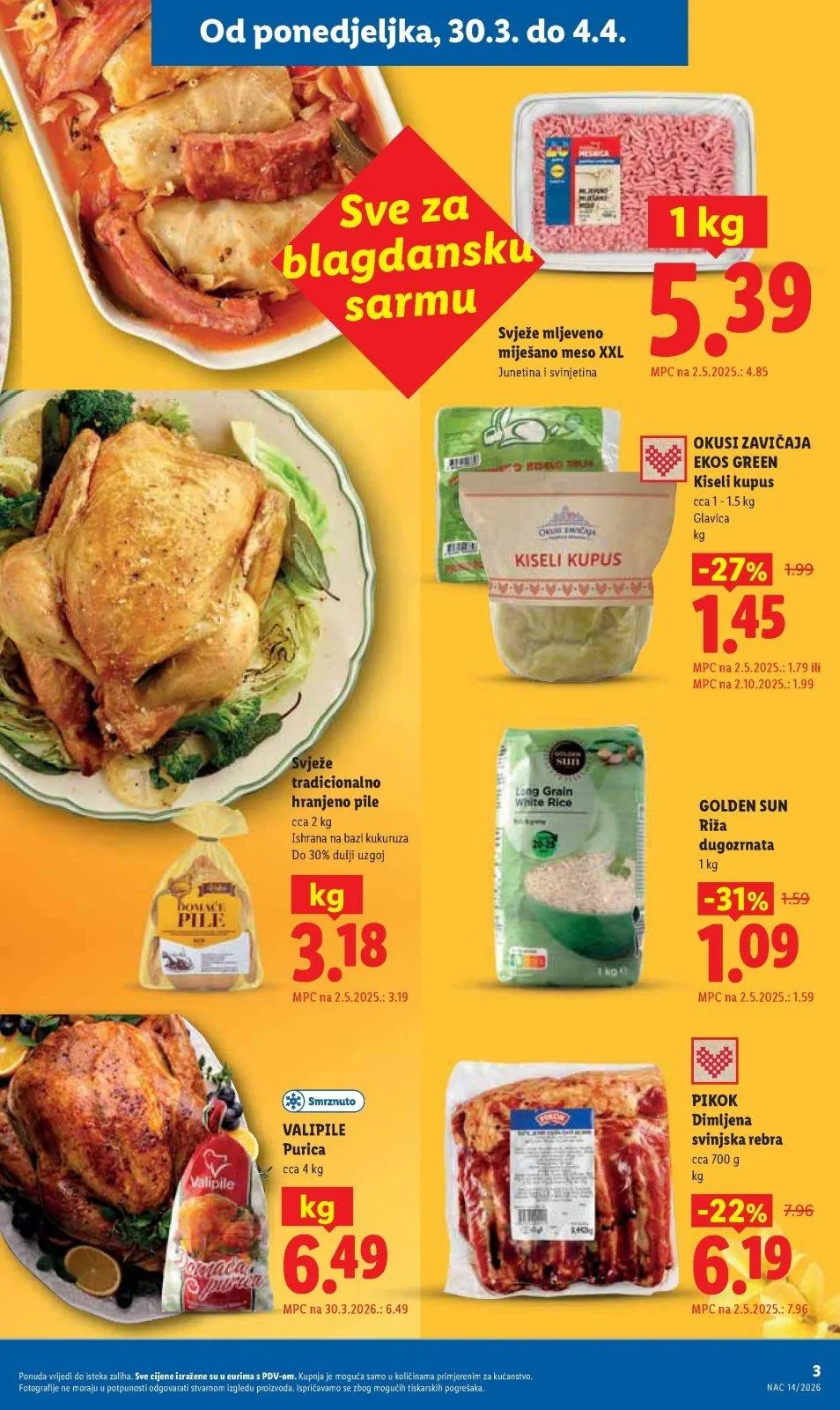 Katalog Lidl katalog do 04.04.2026 od 26. ožujka do 4. travnja 2026. - Pregled Stranica 3