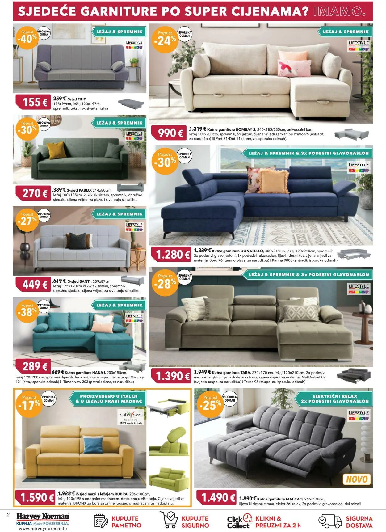 Katalog Harvey Norman od 27. lipnja do 10. srpnja 2024. - Pregled Stranica 2