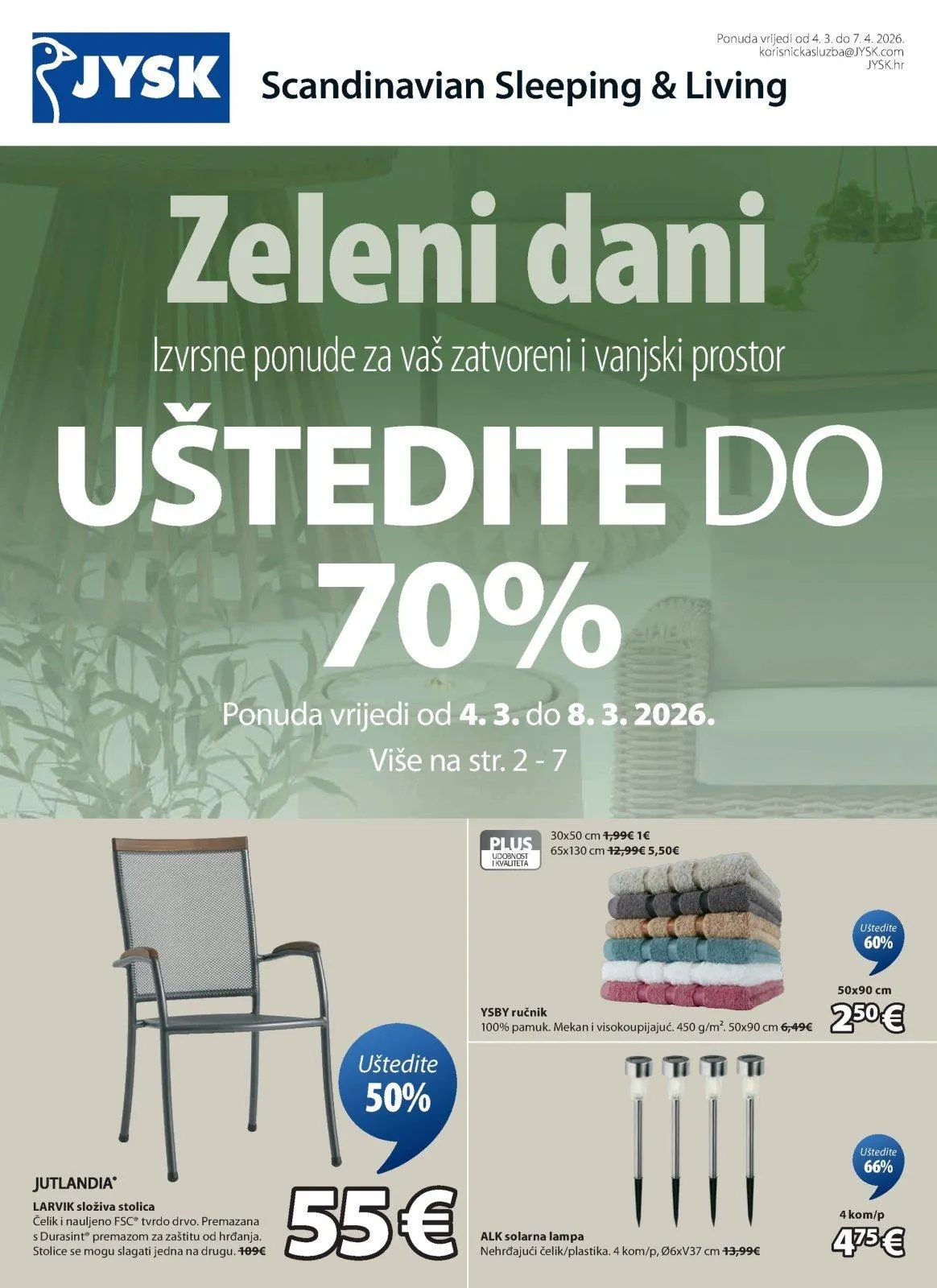 Katalog JYSK katalog do 07.04.2026 od 9. ožujka do 7. travnja 2026. - Pregled Stranica 2