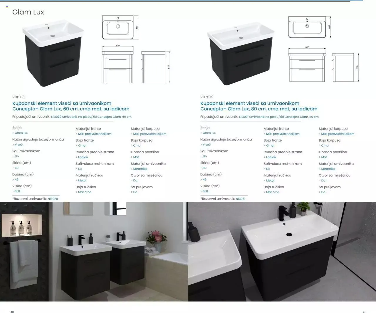 Katalog Kupaonski namještaj i ogledala 2023 Fero-term od 13. ožujka do 31. prosinca 2023. - Pregled Stranica 21