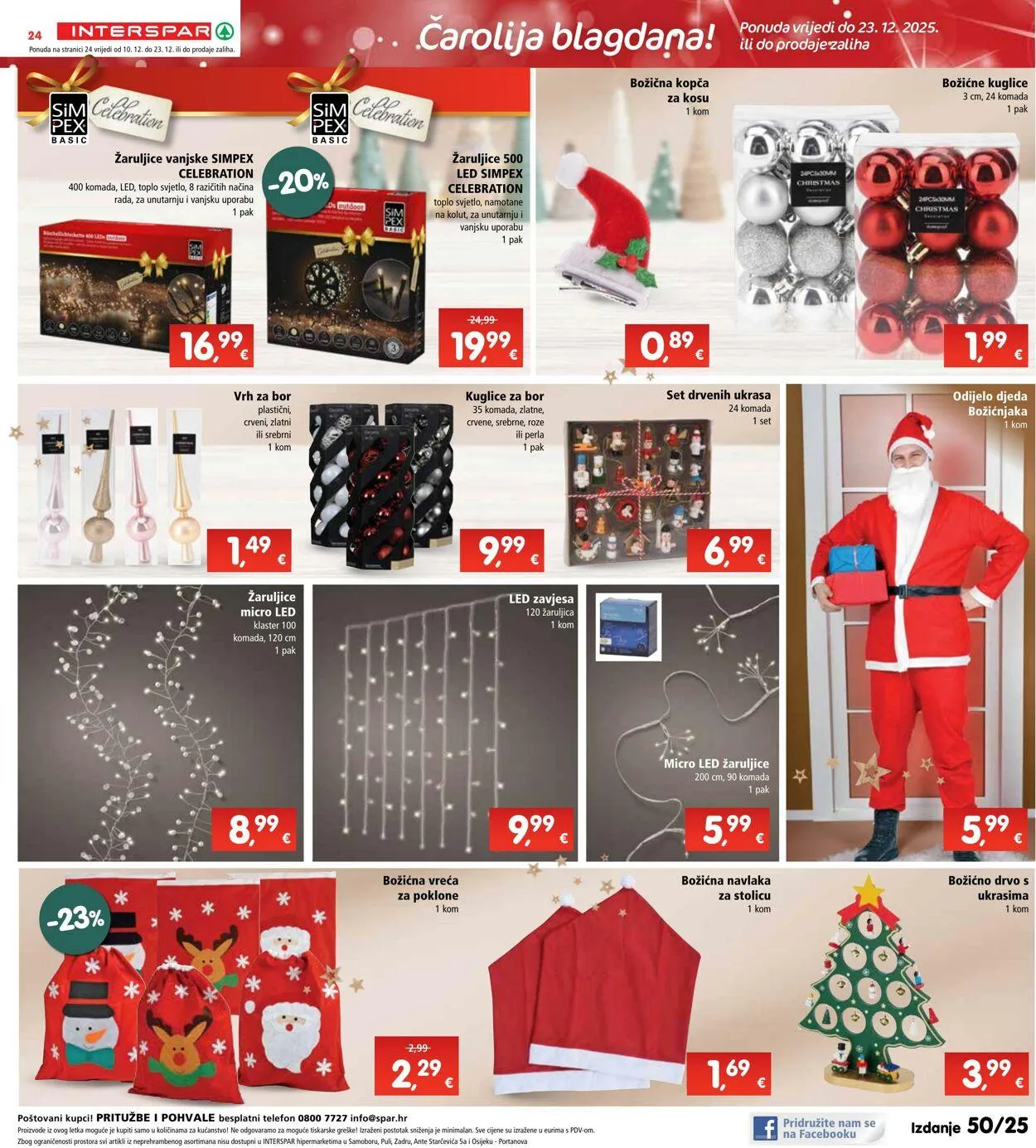 Katalog Spar od 10. prosinca do 16. prosinca 2025. - Pregled Stranica 27