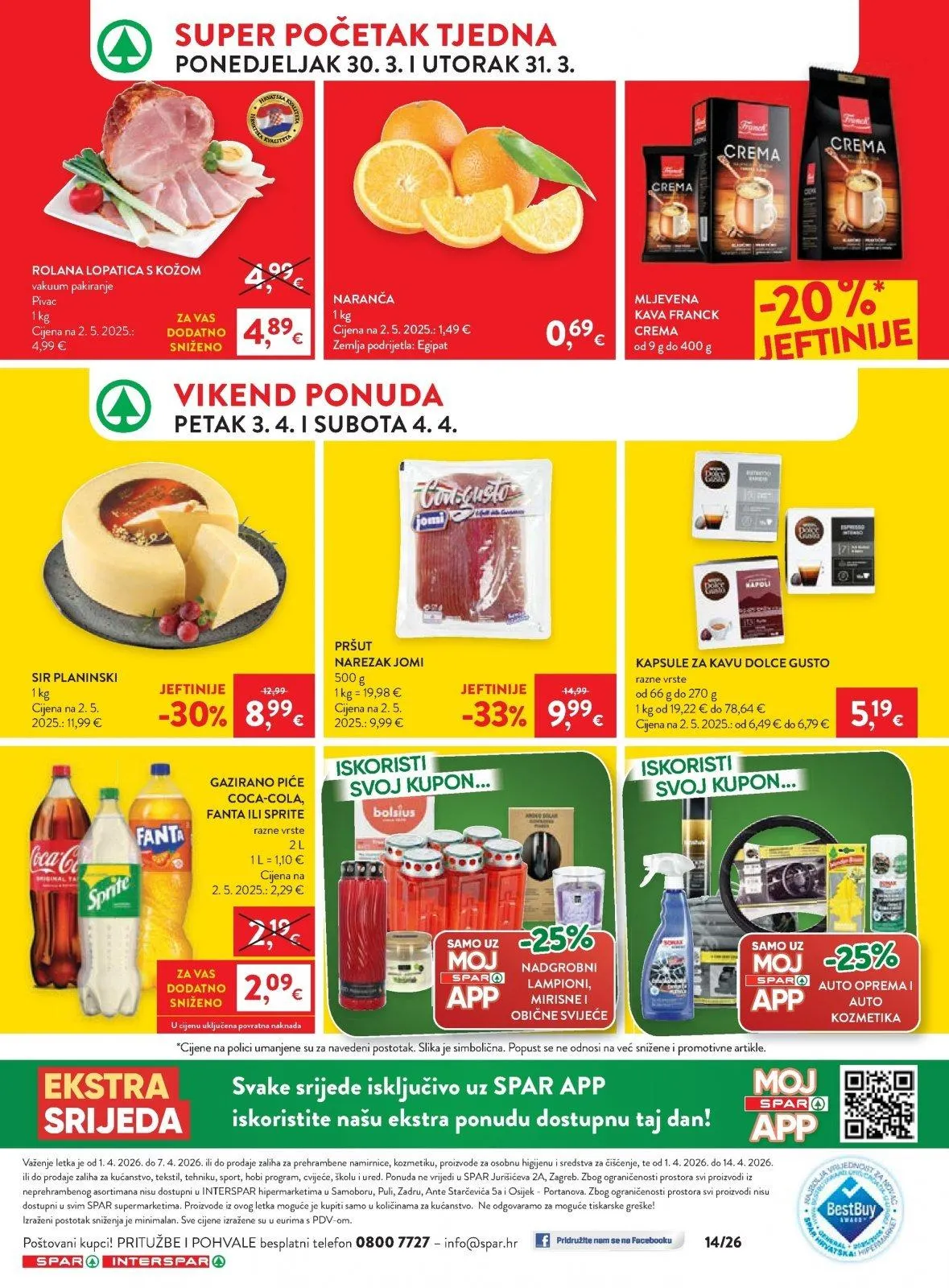 Katalog Interspar katalog do 07.04.2026 od 2. travnja do 7. travnja 2026. - Pregled Stranica 36