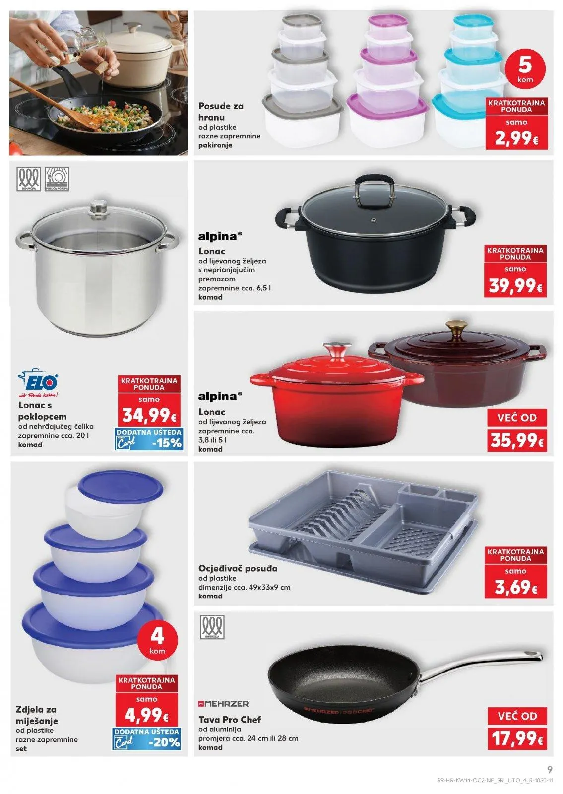 Katalog Kaufland katalog do 07.04.2026 od 1. travnja do 7. travnja 2026. - Pregled Stranica 9