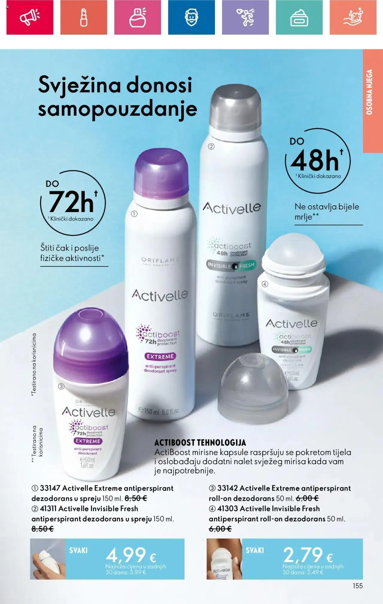 Katalog Katalog 11/2024 Oriflame od 1. kolovoza do 21. kolovoza 2024. - Pregled Stranica 155