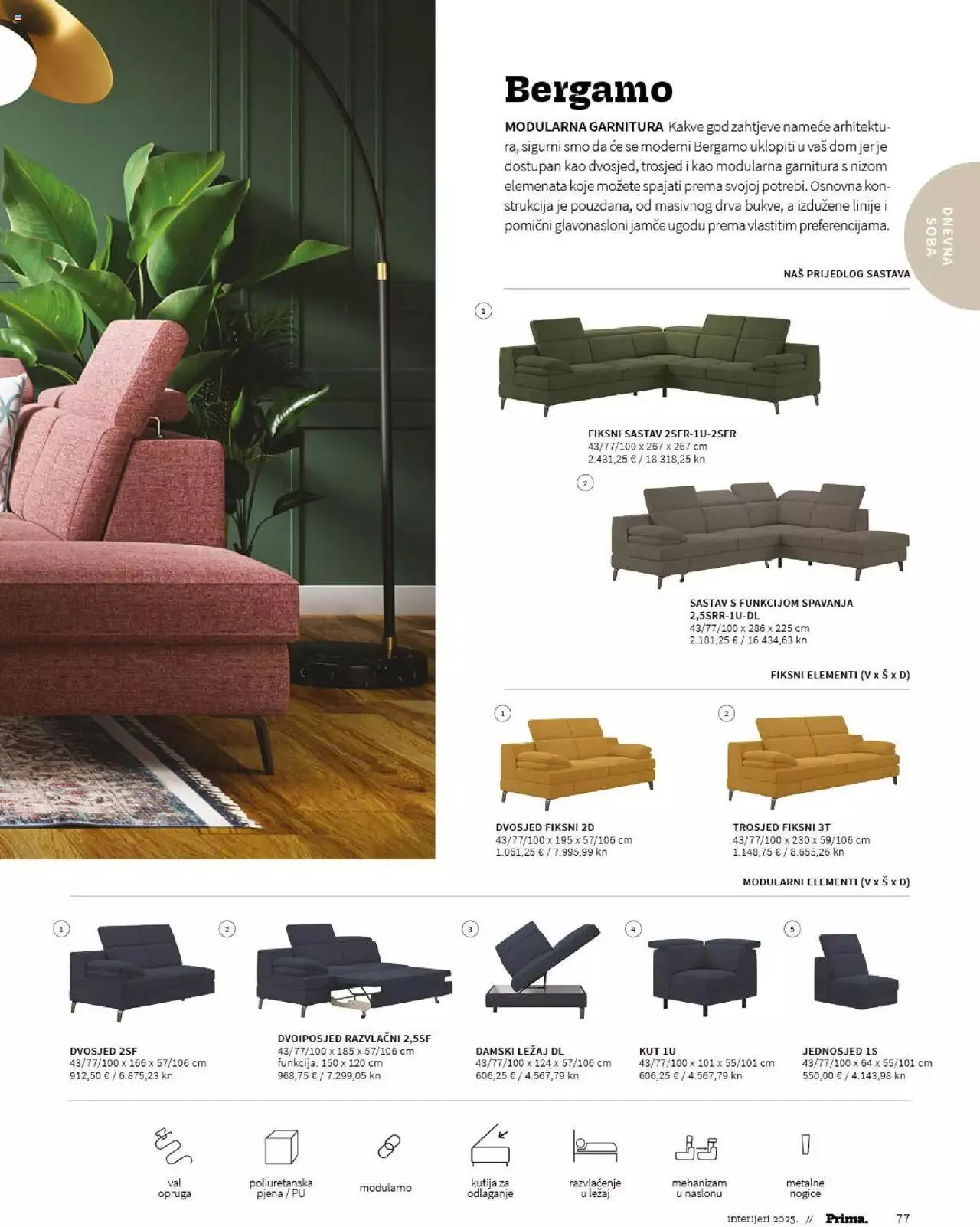 Katalog Katalog interijeri 2023 Prima od 20. veljače do 31. prosinca 2023. - Pregled Stranica 79