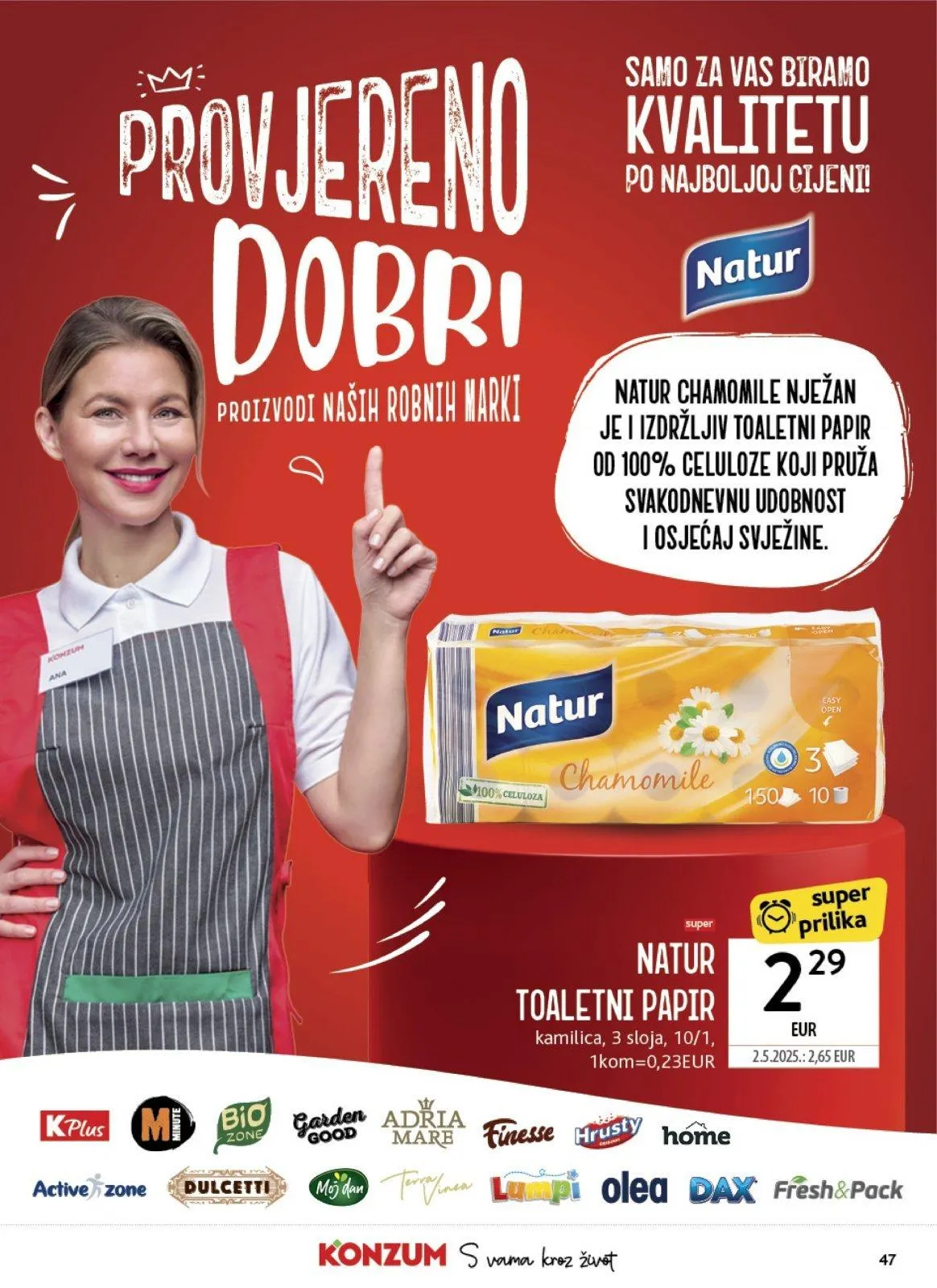 Katalog Konzum katalog do 21.04.2026 od 16. travnja do 21. travnja 2026. - Pregled Stranica 47