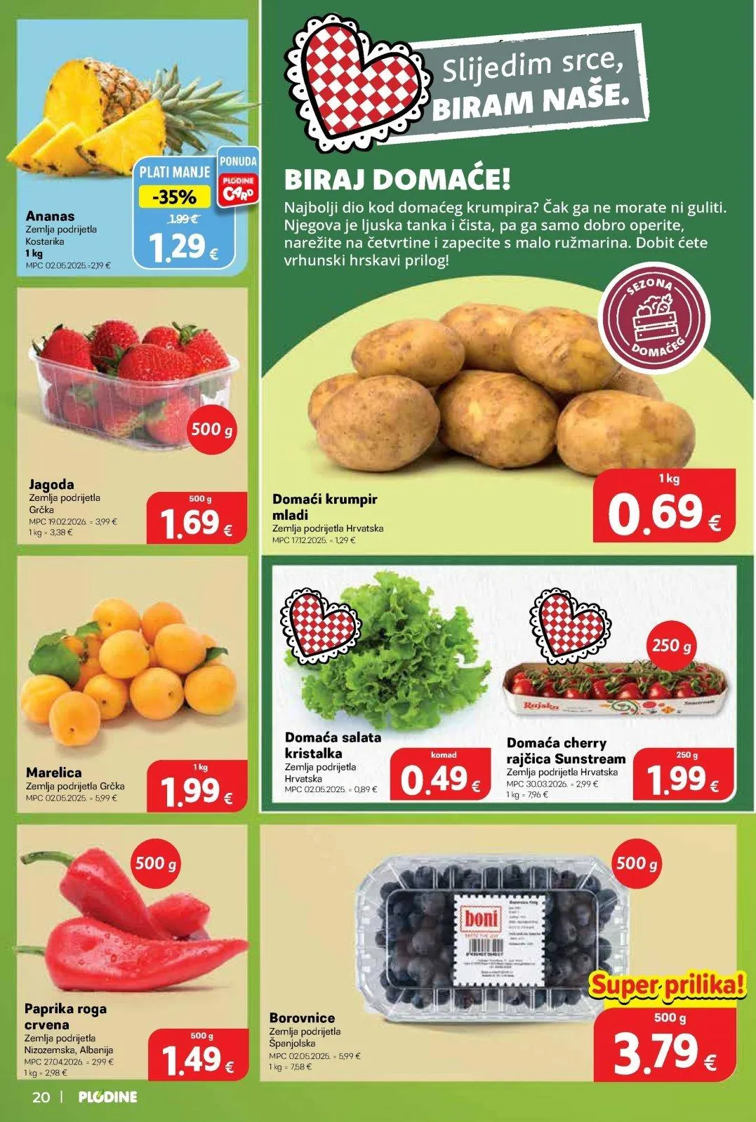 Katalog Plodine katalog do 16.06.2026 od 9. lipnja do 16. lipnja 2026. - Pregled Stranica 20