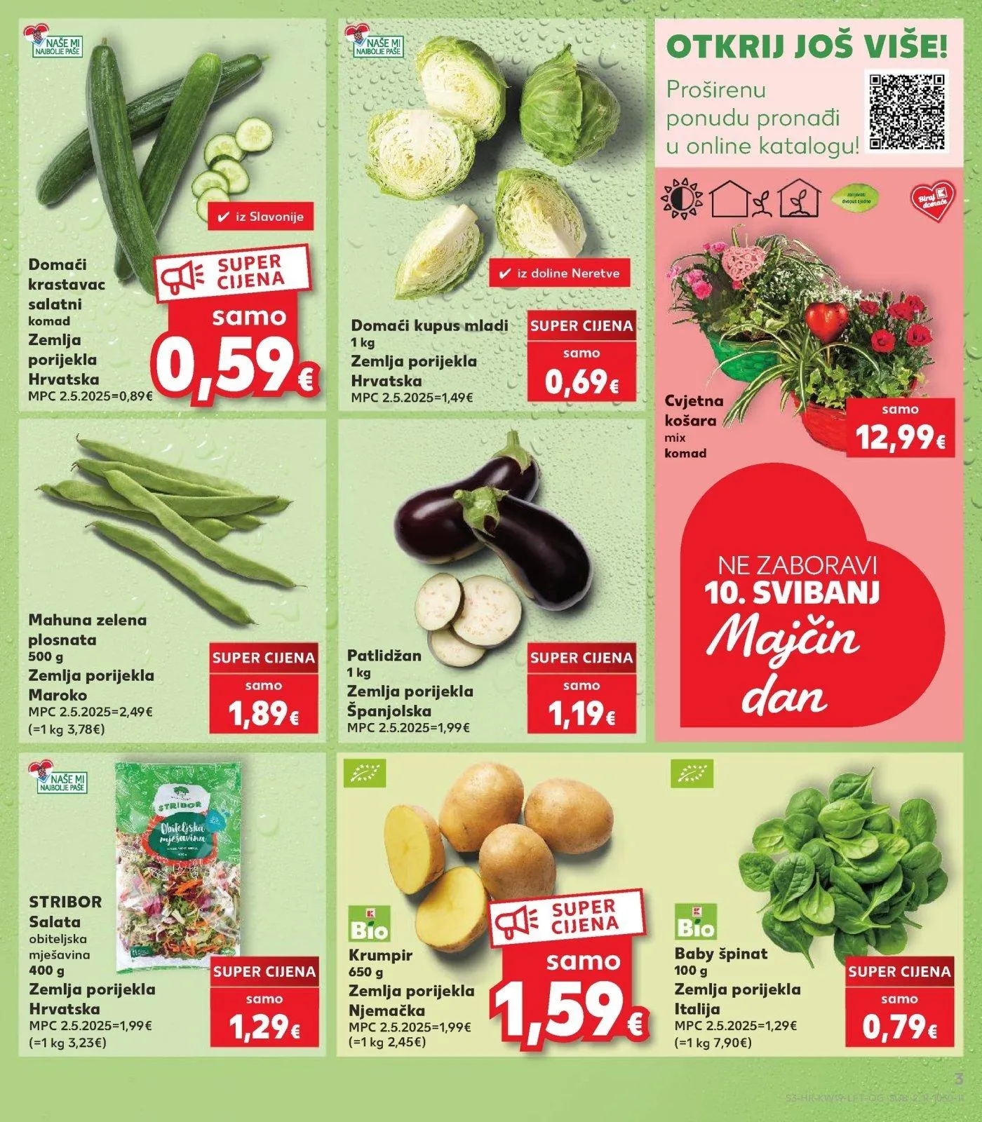 Katalog Kaufland katalog do 12.05.2026 od 8. svibnja do 12. svibnja 2026. - Pregled Stranica 3