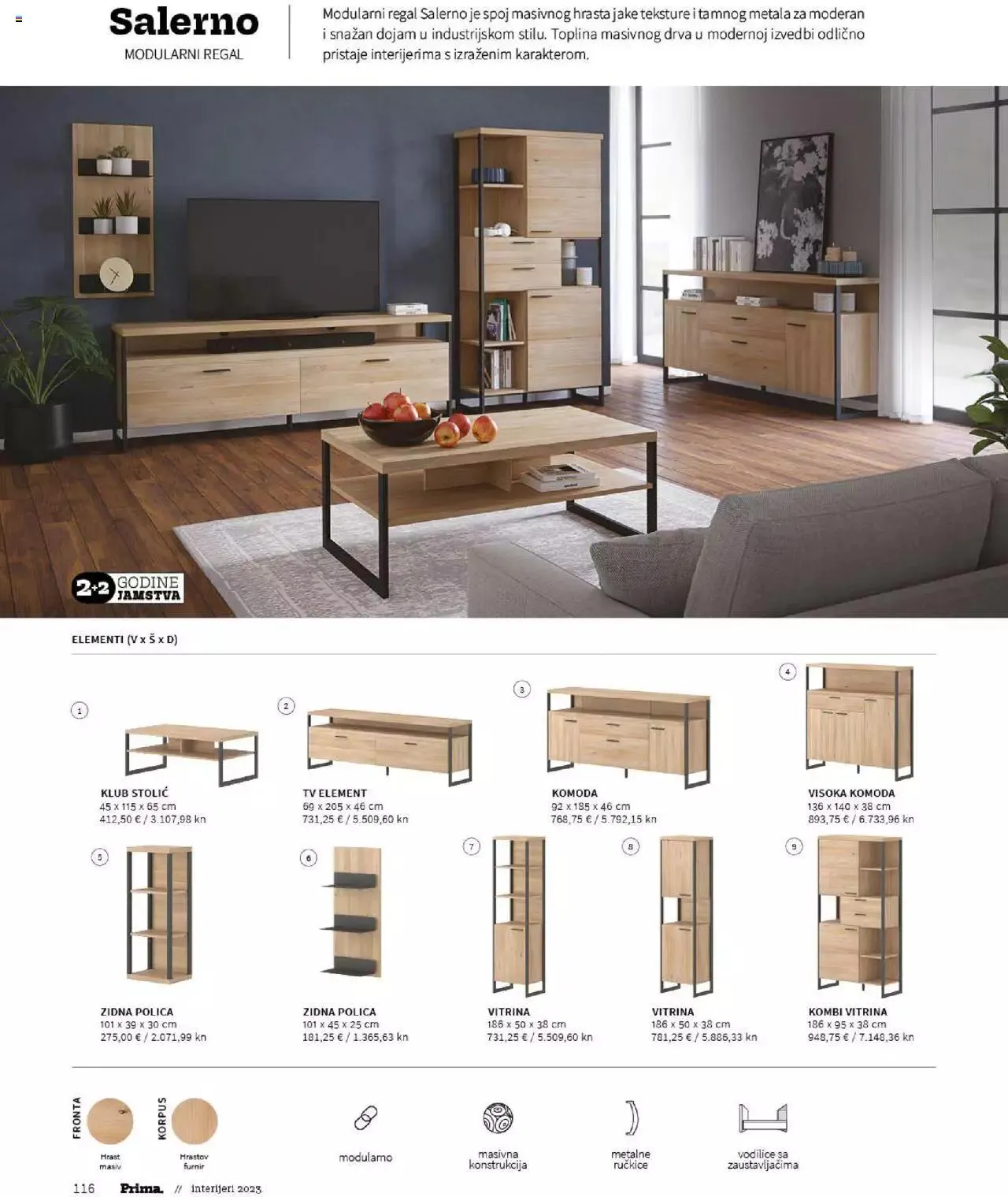 Katalog Katalog interijeri 2023 Prima od 20. veljače do 31. prosinca 2023. - Pregled Stranica 118