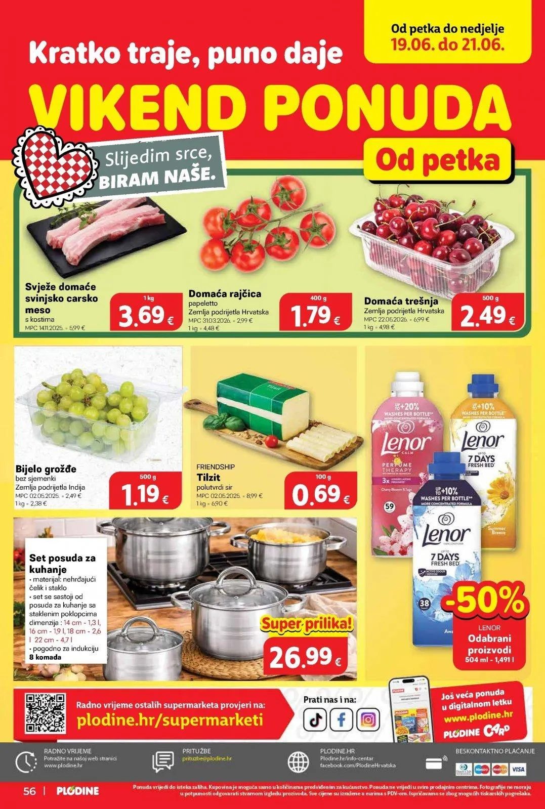 Katalog Plodine katalog do 23.06.2026 od 17. lipnja do 23. lipnja 2026. - Pregled Stranica 56