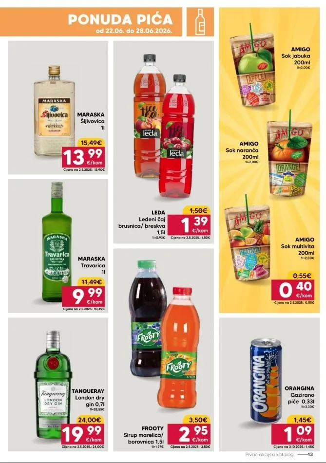 Katalog Pivac katalog do 28.06.2026 od 22. lipnja do 28. lipnja 2026. - Pregled Stranica 13