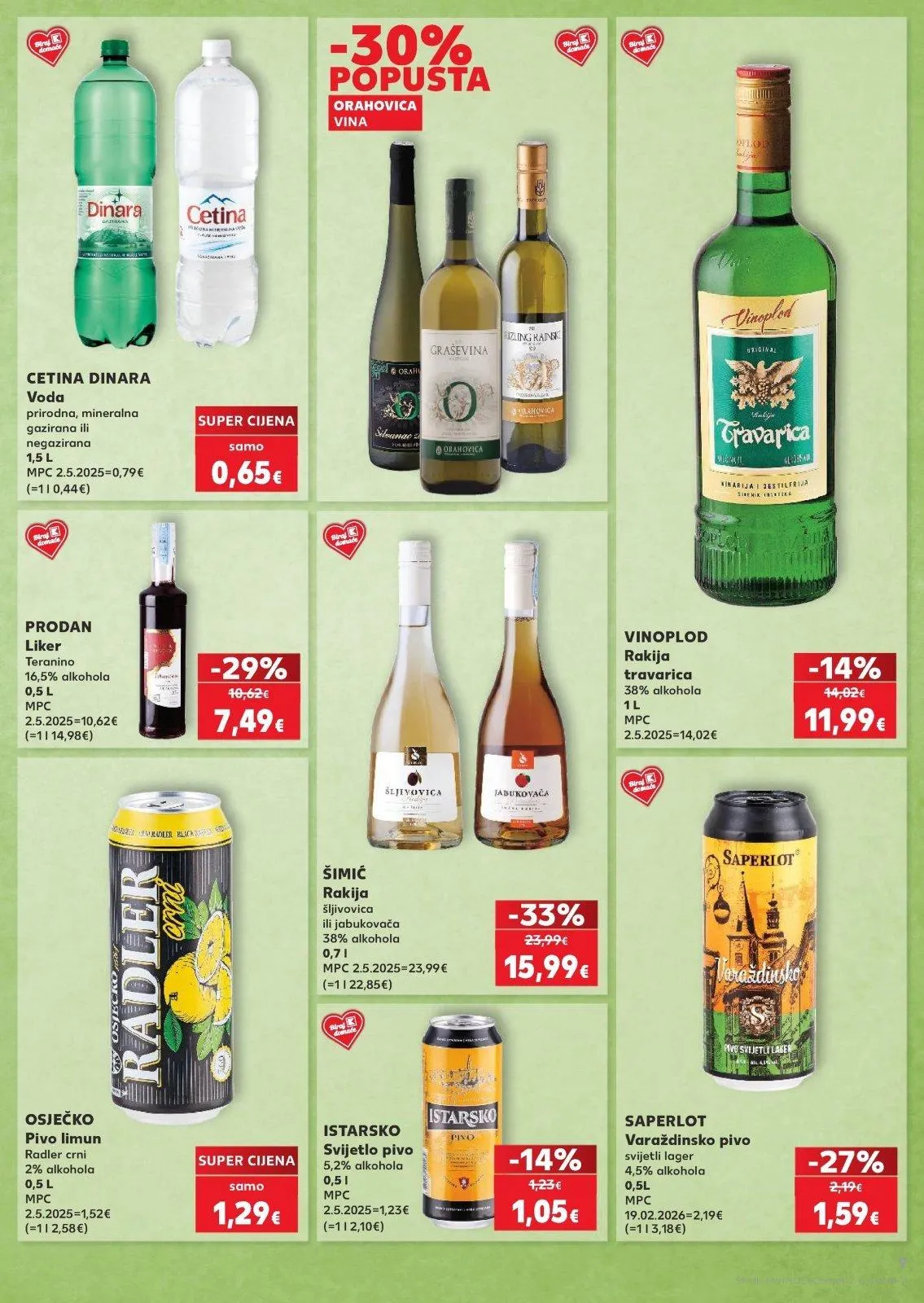 Katalog Kaufland katalog do 28.04.2026 od 22. travnja do 28. travnja 2026. - Pregled Stranica 9