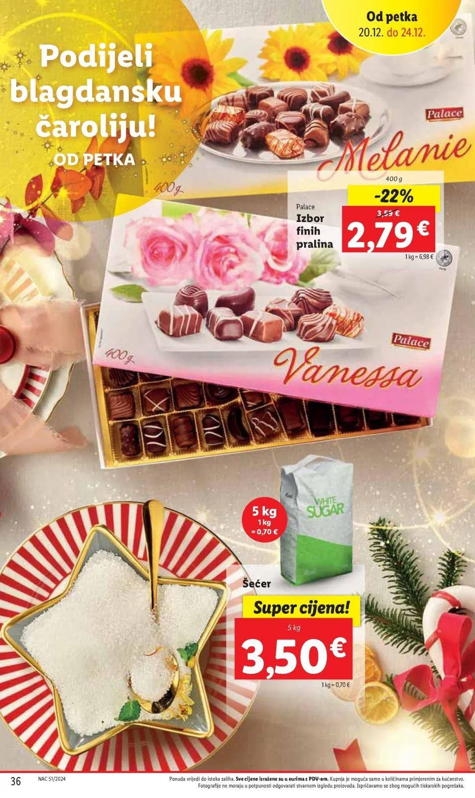 Katalog Lidl katalog do 24.12.2024 od 20. prosinca do 24. prosinca 2024. - Pregled Stranica 36