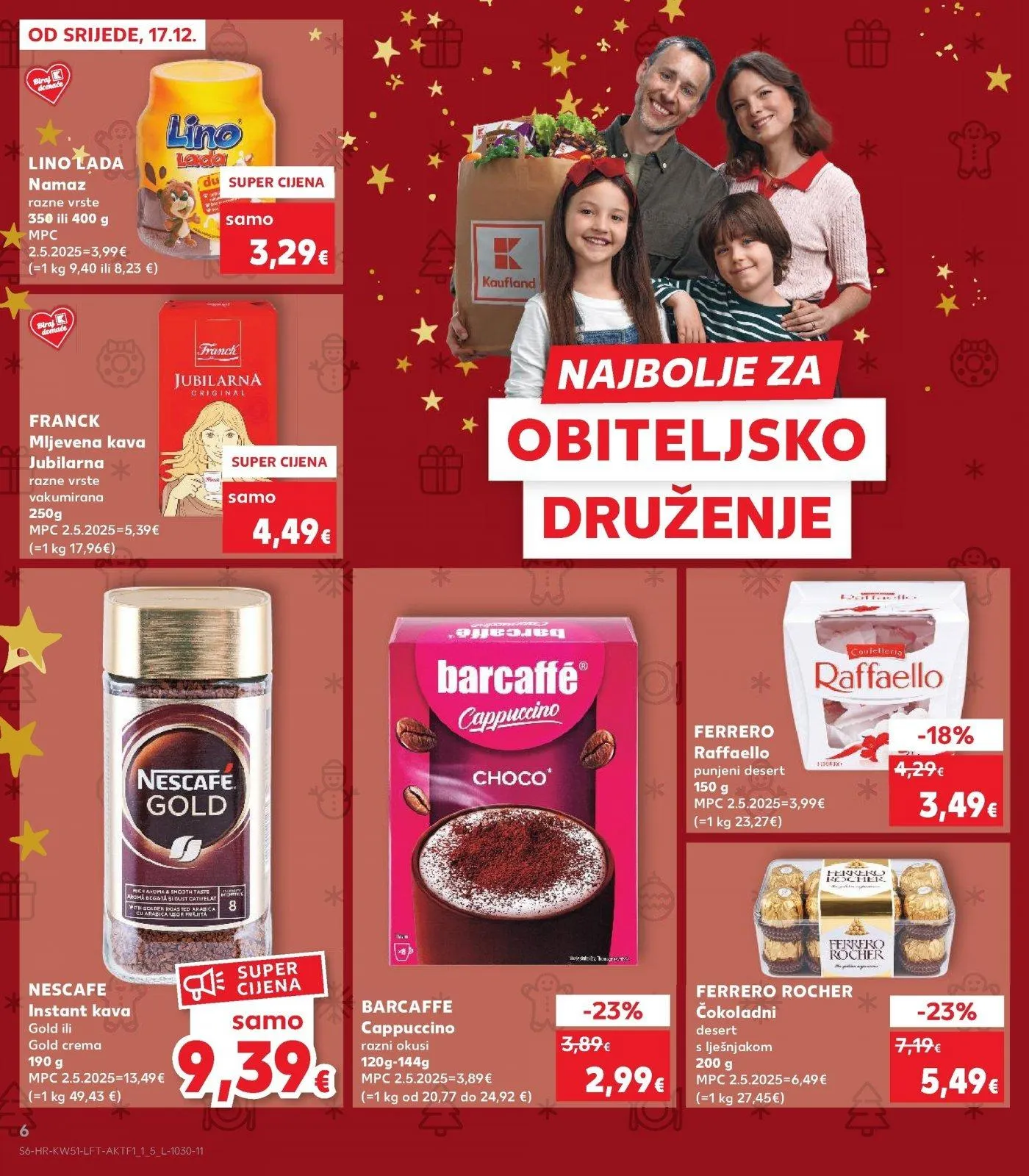 Katalog Kaufland katalog do 26.12.2025 od 17. prosinca do 26. prosinca 2025. - Pregled Stranica 6