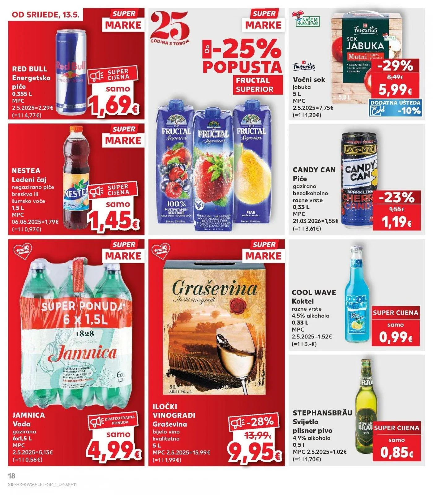 Katalog Kaufland katalog do 19.05.2026 od 13. svibnja do 19. svibnja 2026. - Pregled Stranica 18