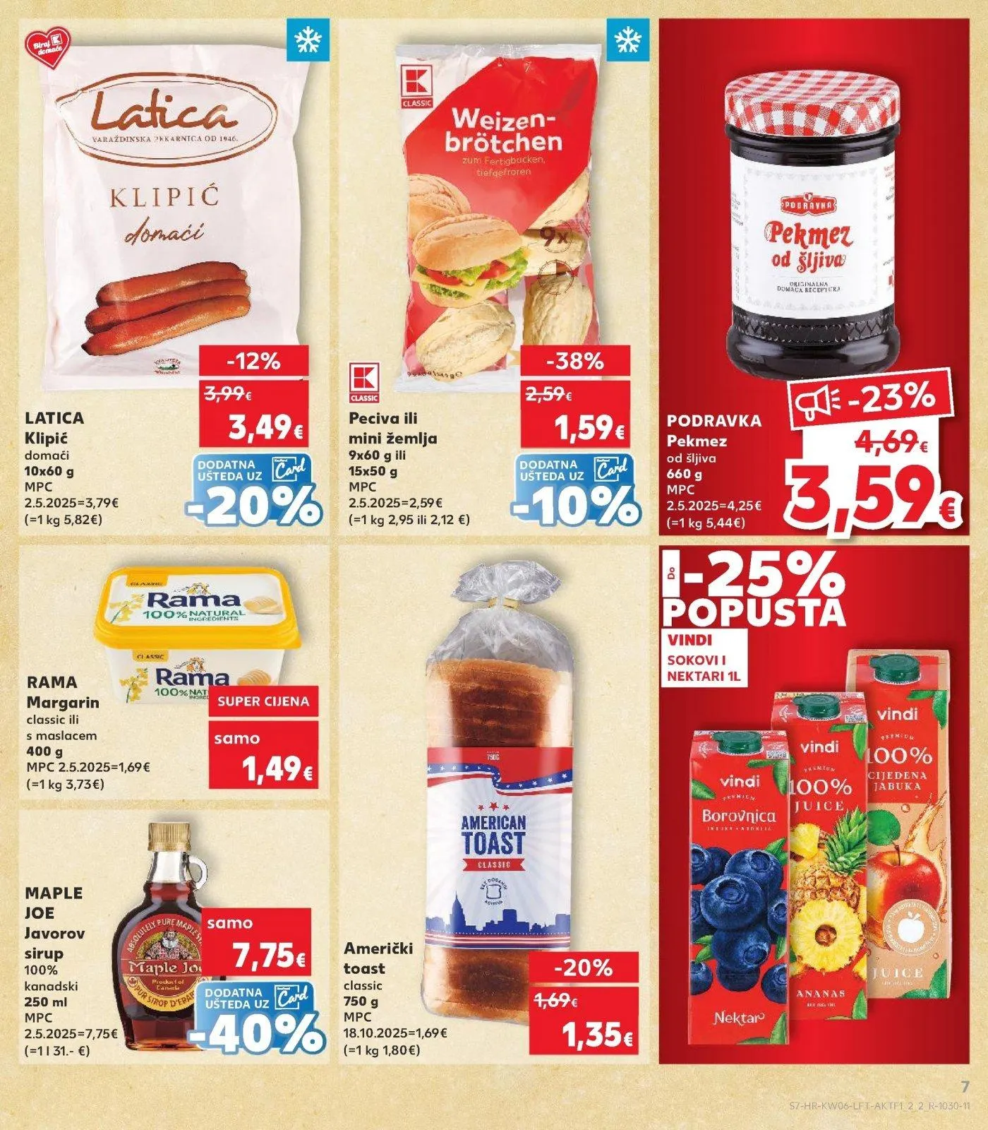Katalog Kaufland katalog do 10.02.2026 od 4. veljače do 10. veljače 2026. - Pregled Stranica 7