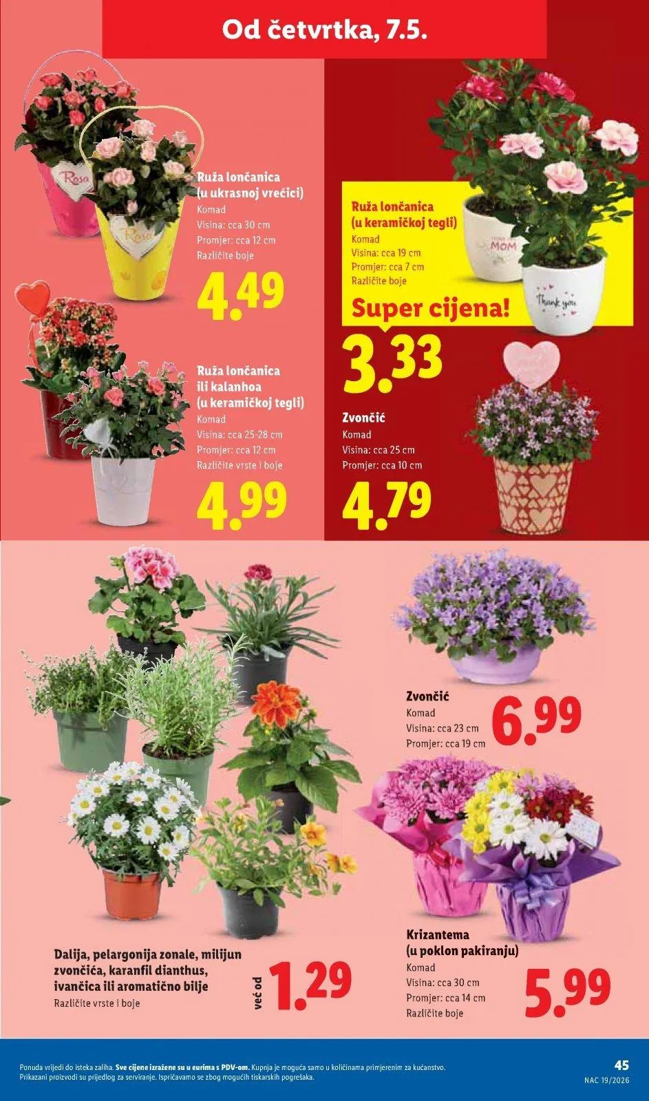 Katalog Lidl katalog do 10.05.2026 od 30. travnja do 10. svibnja 2026. - Pregled Stranica 45