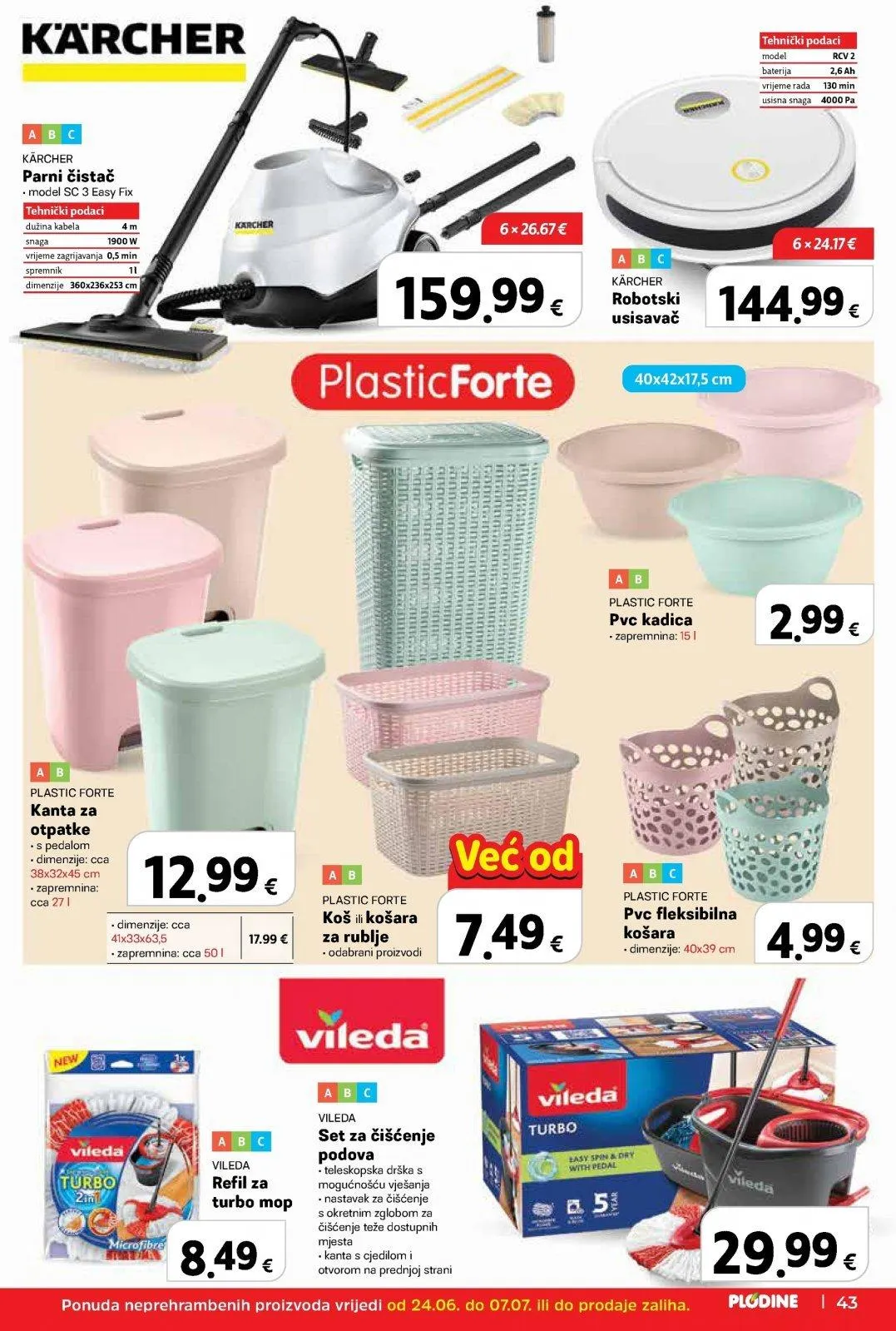 Katalog Plodine katalog do 30.06.2026 od 26. lipnja do 30. lipnja 2026. - Pregled Stranica 43