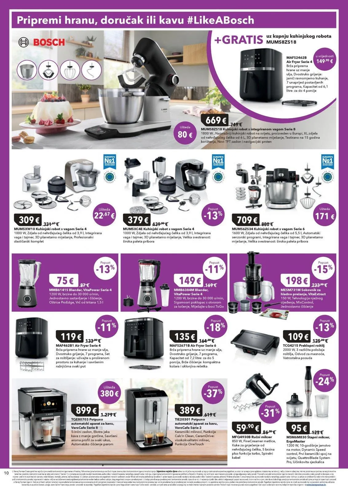 Katalog Harvey Norman katalog do 01.04.2026 od 19. ožujka do 1. travnja 2026. - Pregled Stranica 10