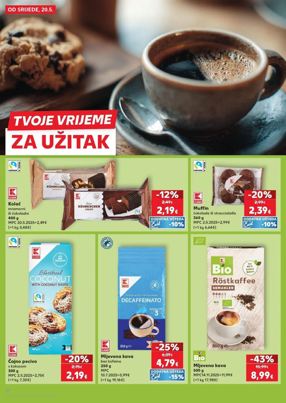 Katalog Kaufland katalog do 26.05.2026 od 20. svibnja do 26. svibnja 2026. - Pregled Stranica 18