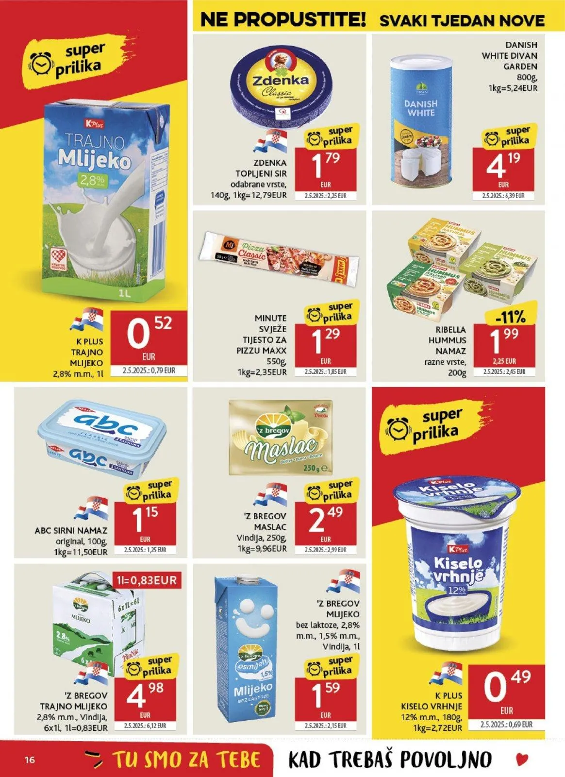 Katalog Konzum katalog do 12.05.2026 od 7. svibnja do 12. svibnja 2026. - Pregled Stranica 16