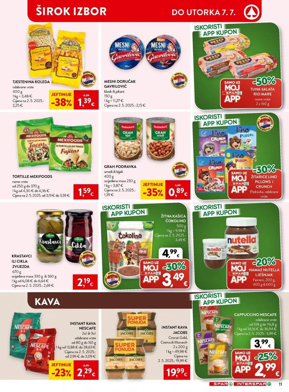 Katalog Spar katalog do 07.07.2026 od 1. srpnja do 7. srpnja 2026. - Pregled Stranica 16