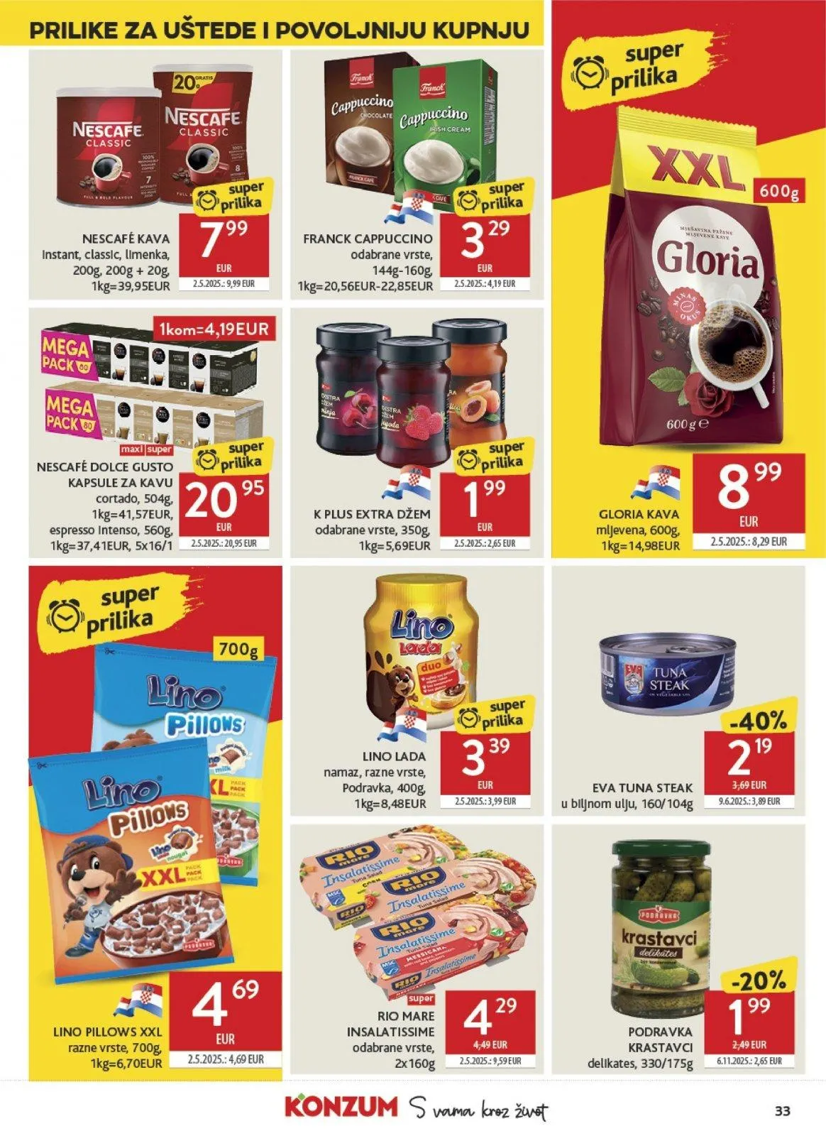 Katalog Konzum katalog do 17.02.2026 od 12. veljače do 17. veljače 2026. - Pregled Stranica 33