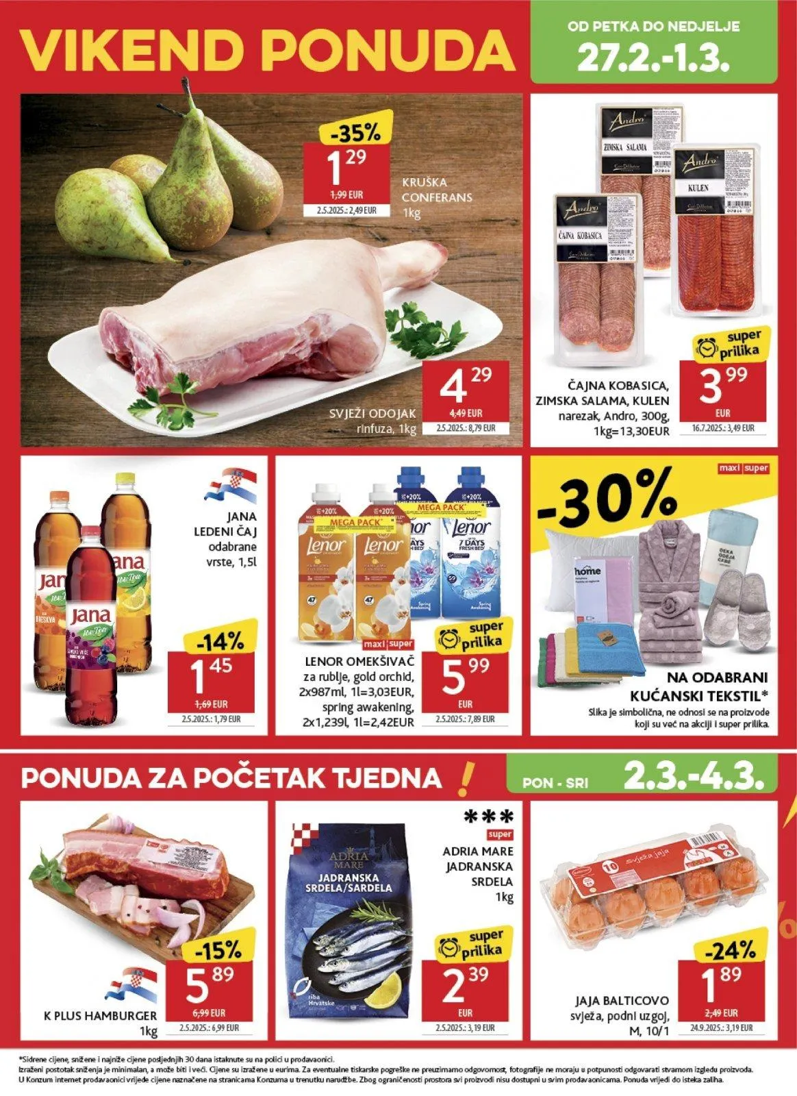 Katalog Konzum katalog do 03.03.2026 od 26. veljače do 3. ožujka 2026. - Pregled Stranica 49