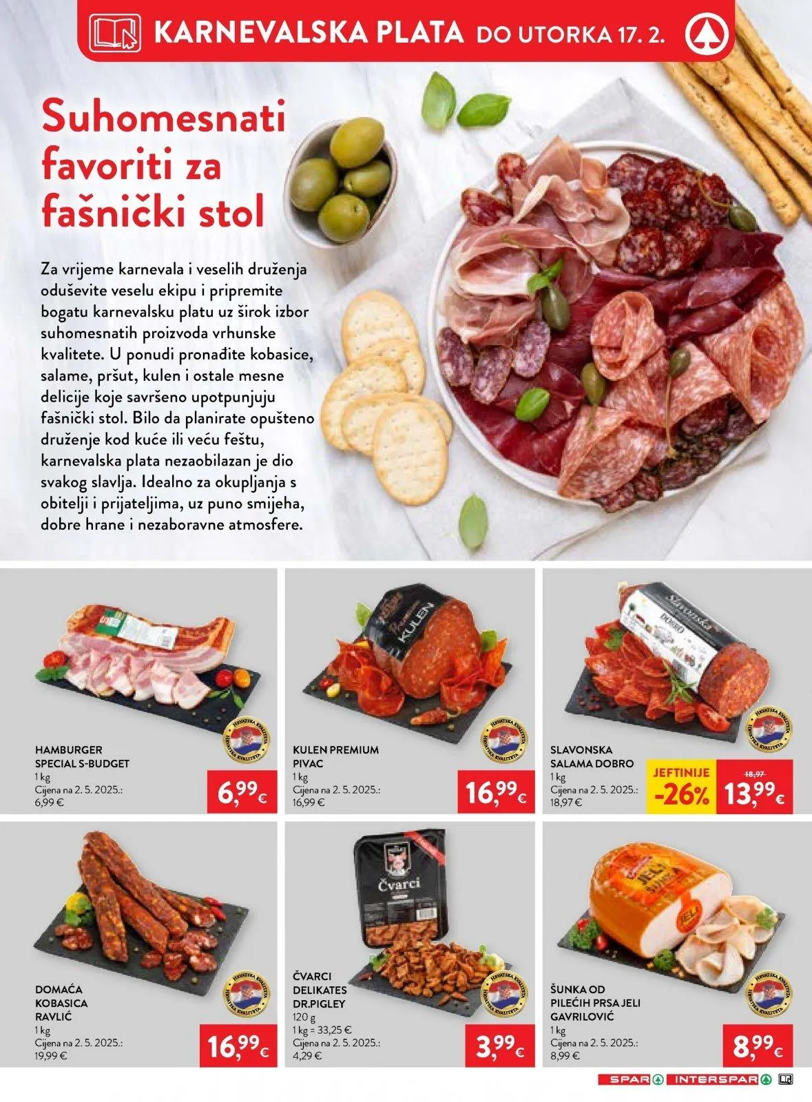 Katalog Spar katalog do 17.02.2026 od 11. veljače do 17. veljače 2026. - Pregled Stranica 14