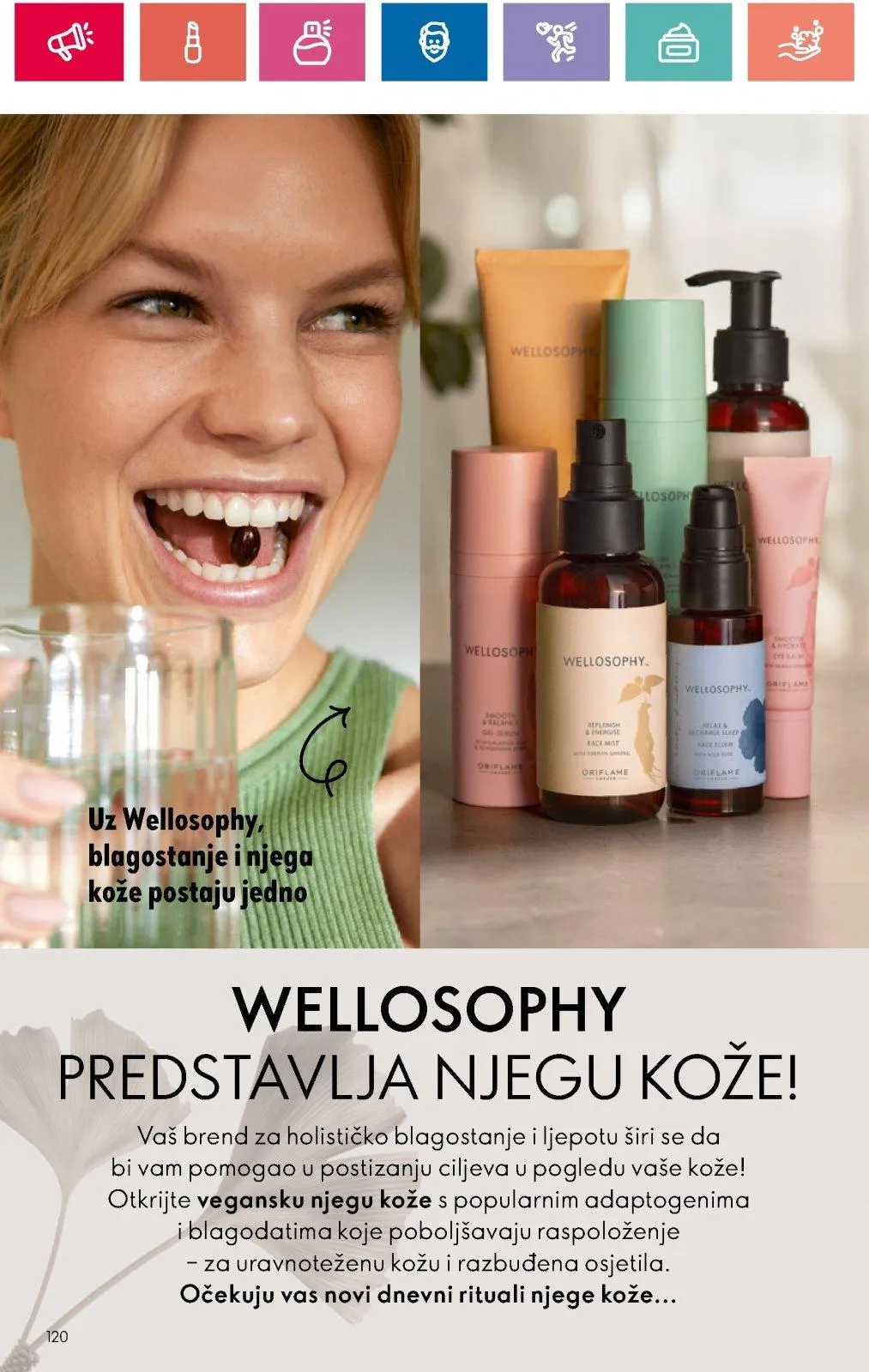 Katalog Oriflame katalog do 11.09.2024 od 29. kolovoza do 11. rujna 2024. - Pregled Stranica 120