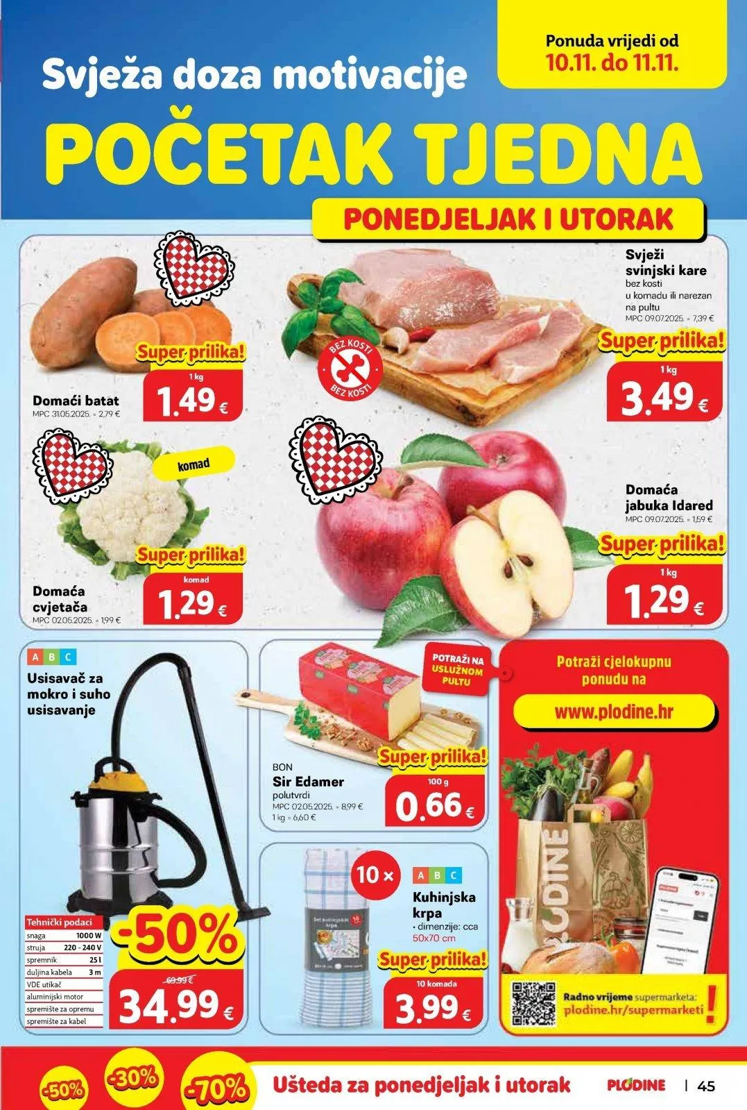 Katalog Plodine katalog do 11.11.2025 od 6. studenoga do 11. studenoga 2025. - Pregled Stranica 45