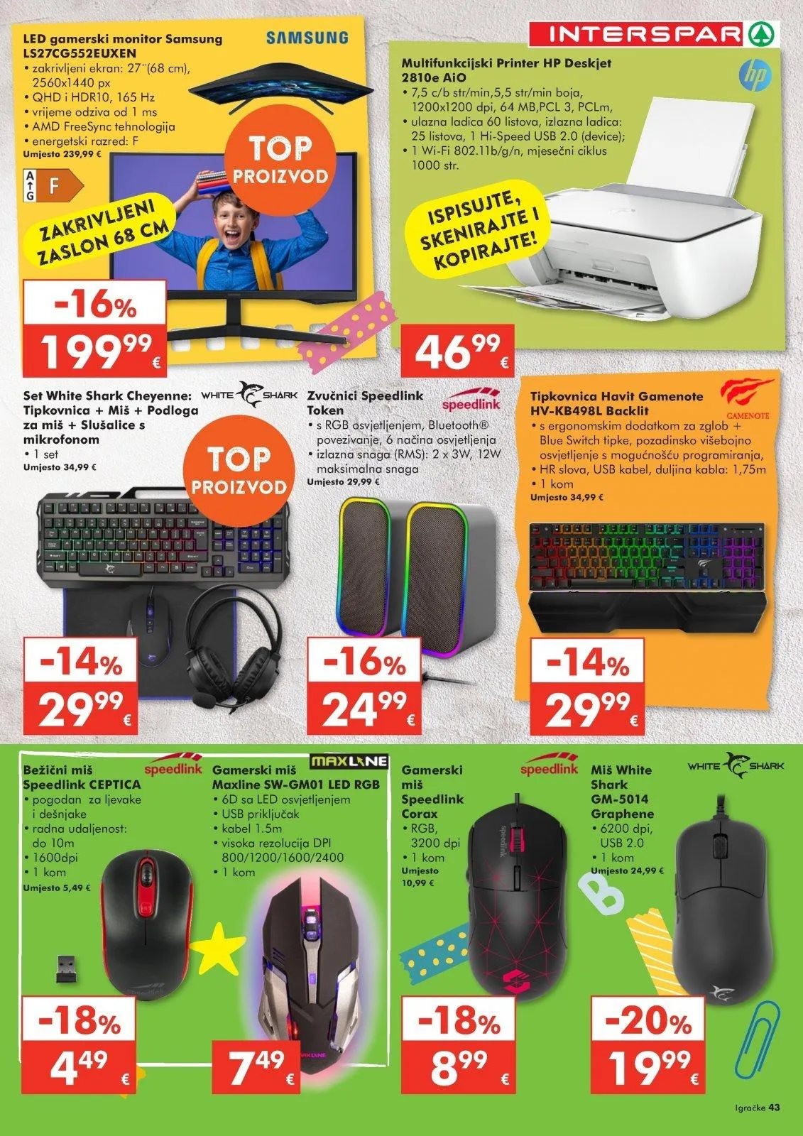 Katalog Interspar katalog do 07.01.2025 od 29. studenoga do 7. siječnja 2025. - Pregled Stranica 43