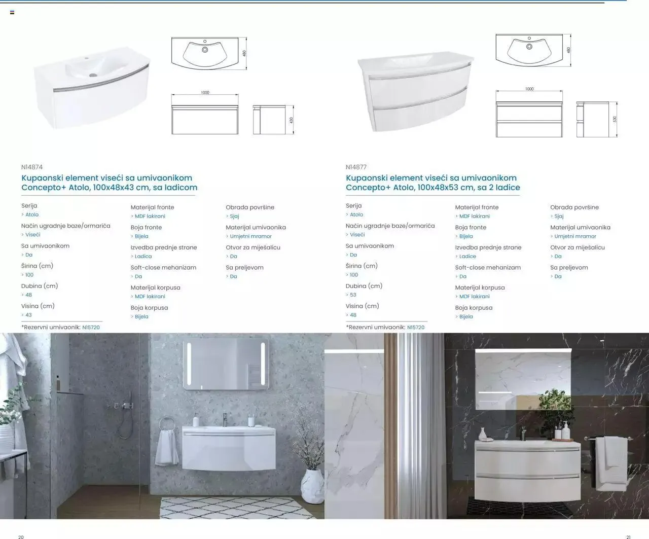 Katalog Kupaonski namještaj i ogledala 2023 Fero-term od 13. ožujka do 31. prosinca 2023. - Pregled Stranica 11