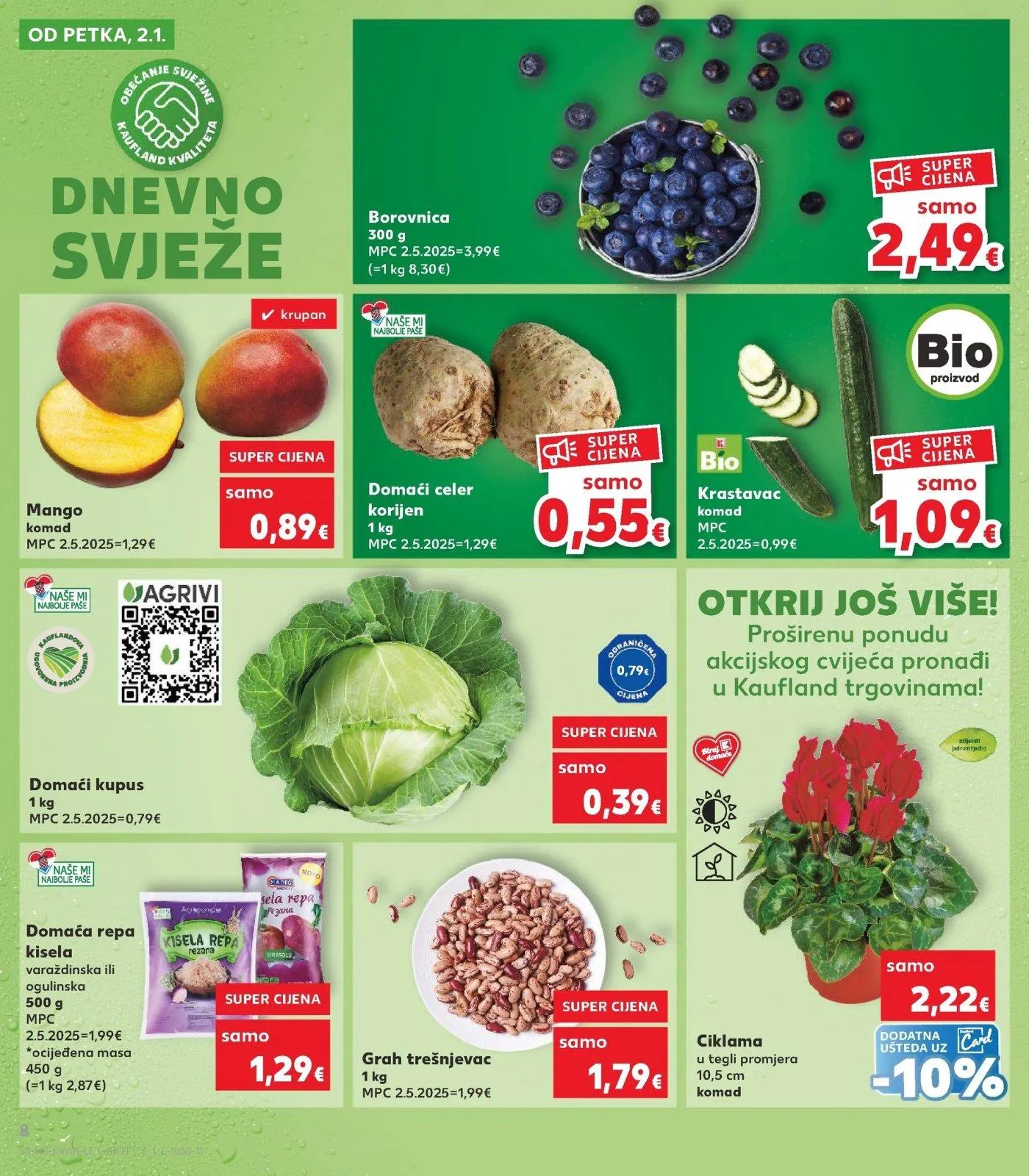 Katalog Kaufland katalog do 06.01.2026 od 6. siječnja do 6. siječnja 2026. - Pregled Stranica 8