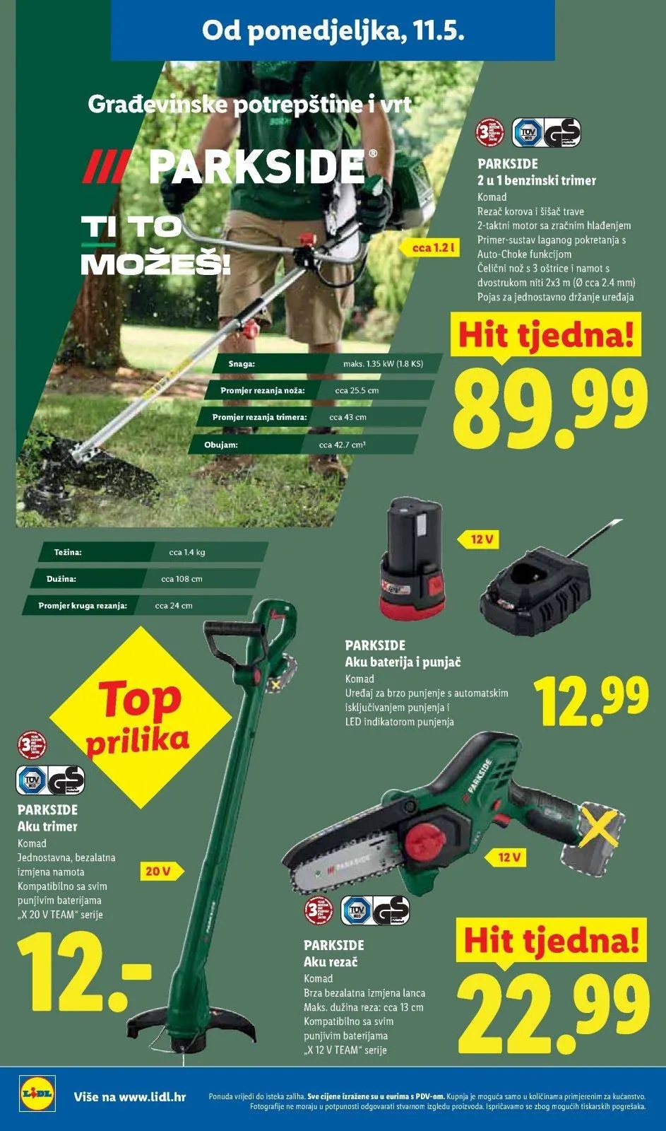 Katalog Lidl katalog do 17.05.2026 od 7. svibnja do 17. svibnja 2026. - Pregled Stranica 22