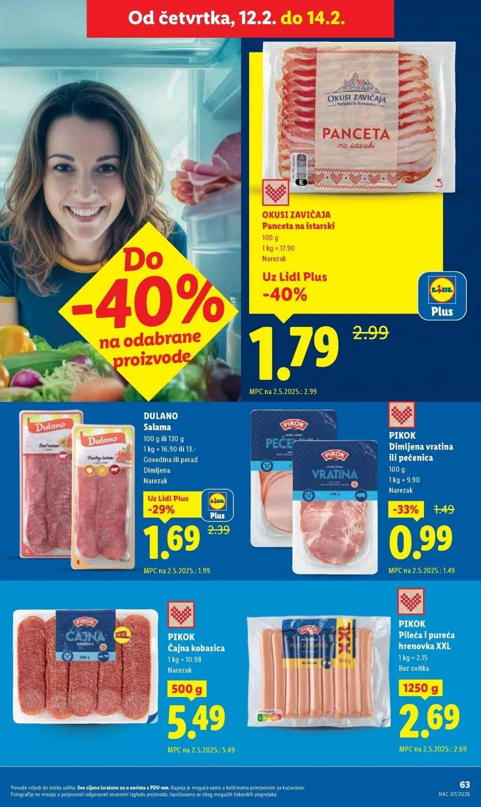 Katalog Lidl katalog do 14.02.2026 od 5. veljače do 14. veljače 2026. - Pregled Stranica 63