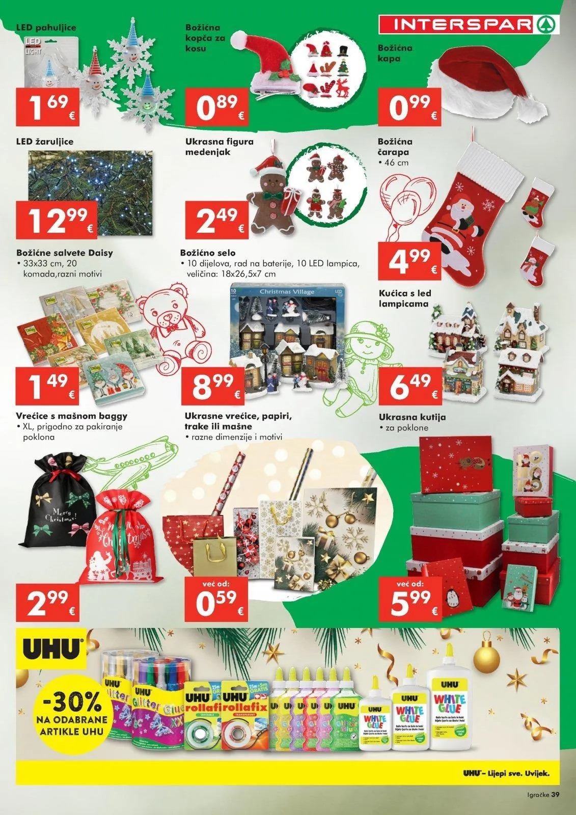 Katalog Interspar katalog do 07.01.2025 od 29. studenoga do 7. siječnja 2025. - Pregled Stranica 39