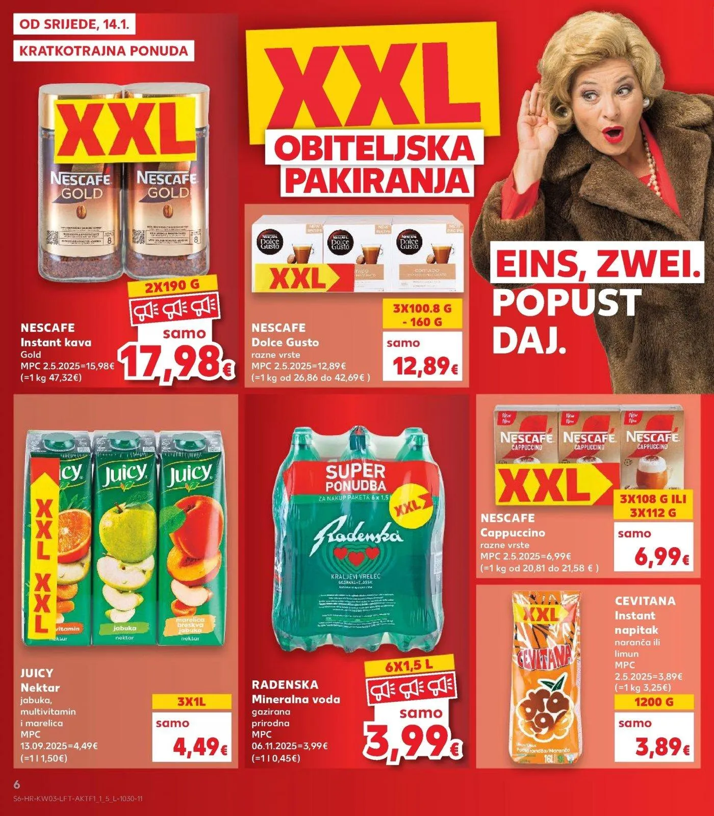 Katalog Kaufland katalog do 20.01.2026 od 14. siječnja do 20. siječnja 2026. - Pregled Stranica 6