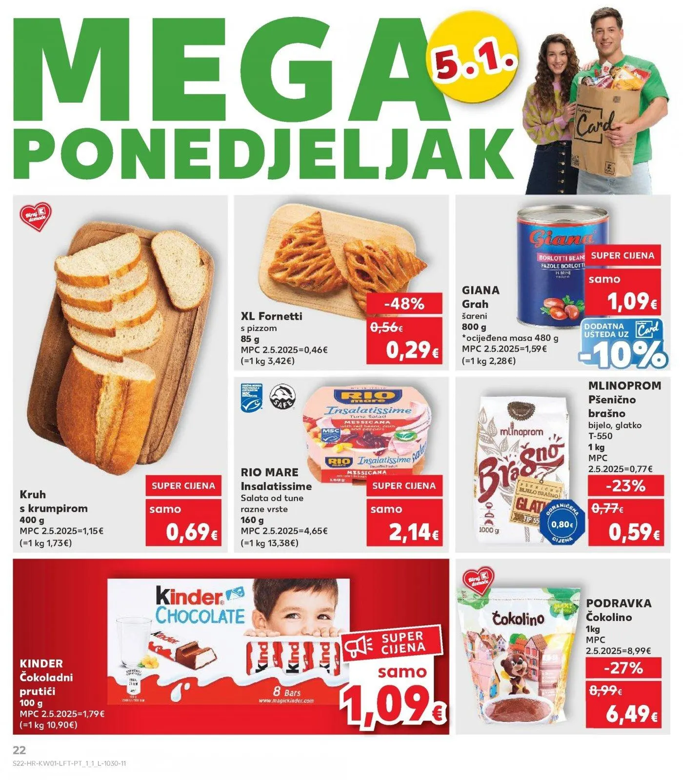 Katalog Kaufland katalog do 06.01.2026 od 6. siječnja do 6. siječnja 2026. - Pregled Stranica 22