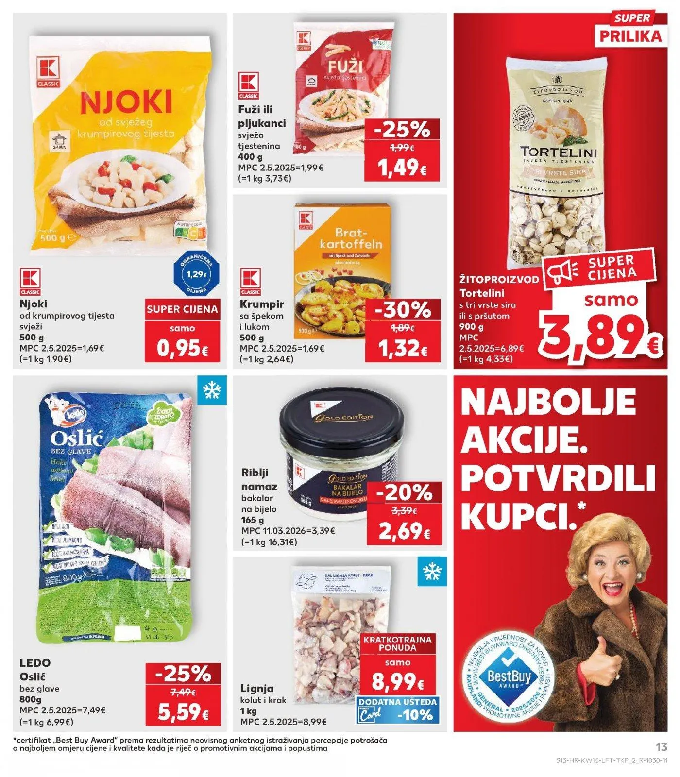 Katalog Kaufland katalog do 14.04.2026 od 8. travnja do 14. travnja 2026. - Pregled Stranica 13