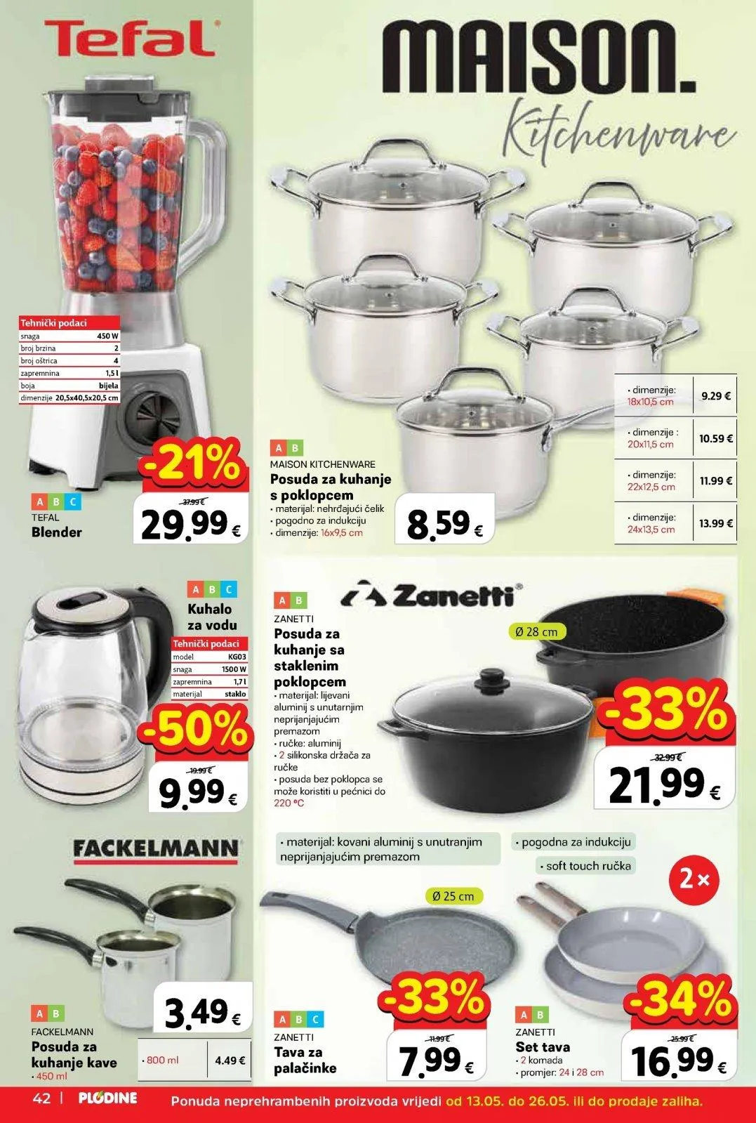 Katalog Plodine katalog do 19.05.2026 od 13. svibnja do 19. svibnja 2026. - Pregled Stranica 42