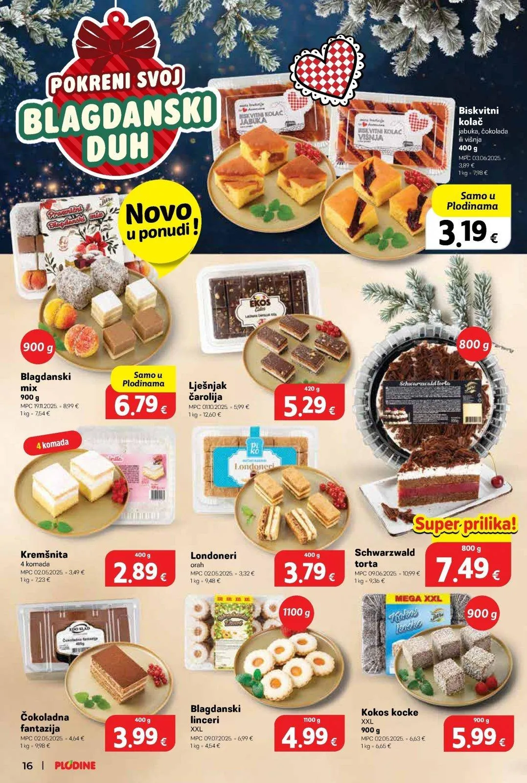 Katalog Plodine katalog do 09.12.2025 od 3. prosinca do 9. prosinca 2025. - Pregled Stranica 16