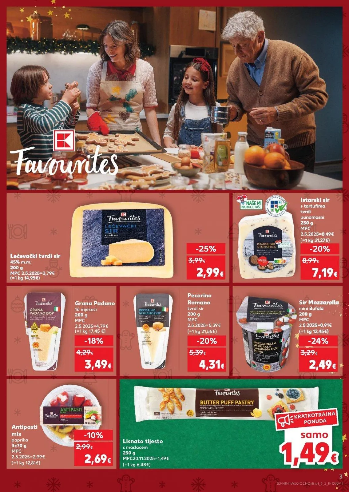 Katalog Kaufland katalog do 16.12.2025 od 10. prosinca do 16. prosinca 2025. - Pregled Stranica 3