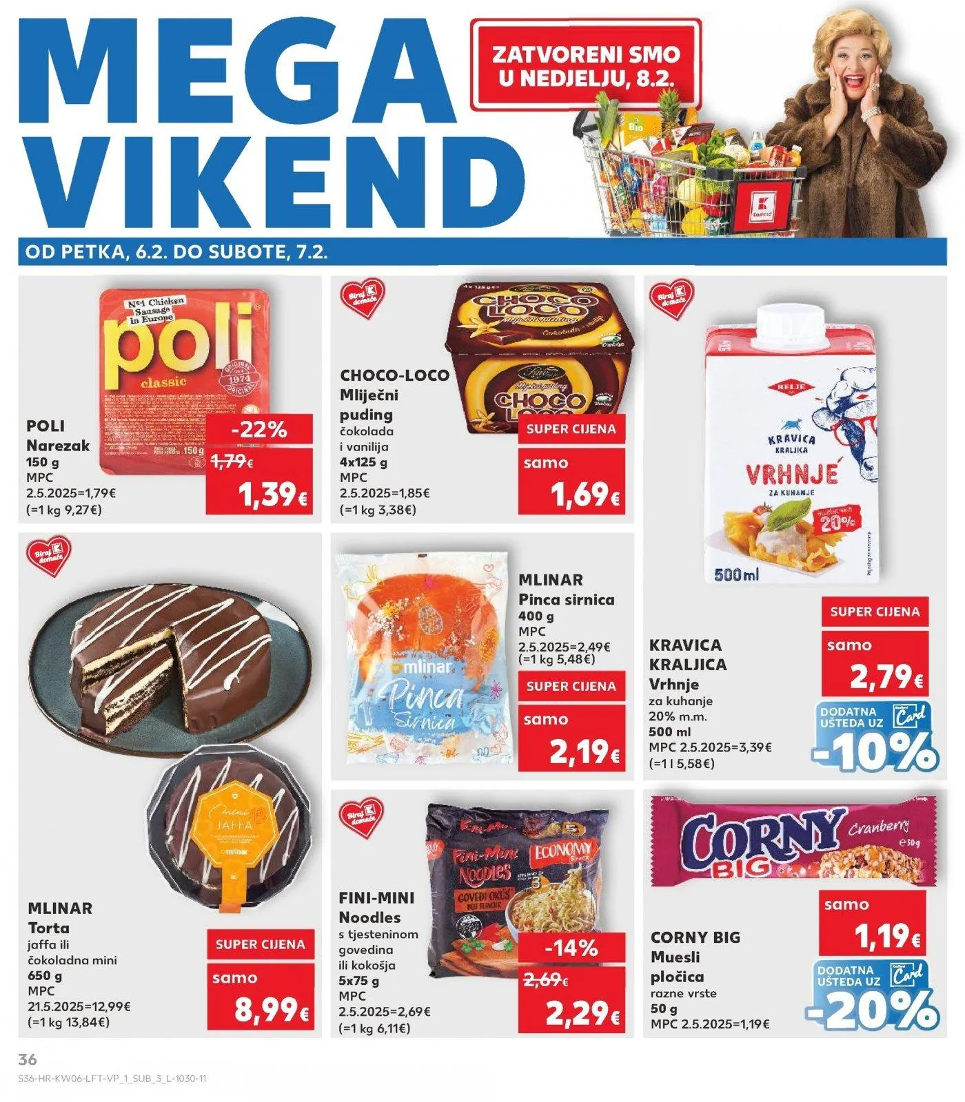 Katalog Kaufland katalog do 10.02.2026 od 4. veljače do 10. veljače 2026. - Pregled Stranica 36