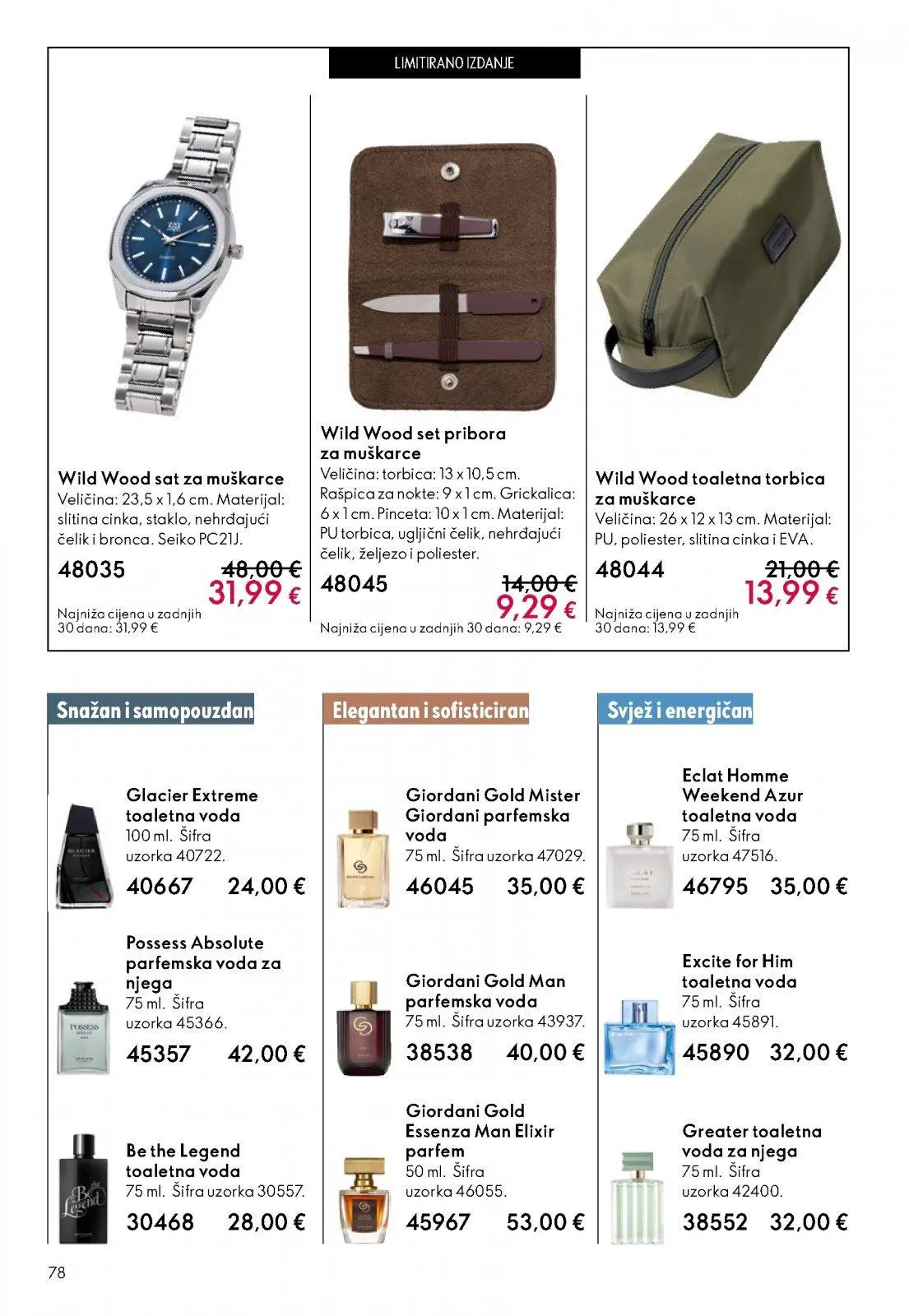 Katalog Oriflame katalog do 12.05.2026 od 22. travnja do 12. svibnja 2026. - Pregled Stranica 78