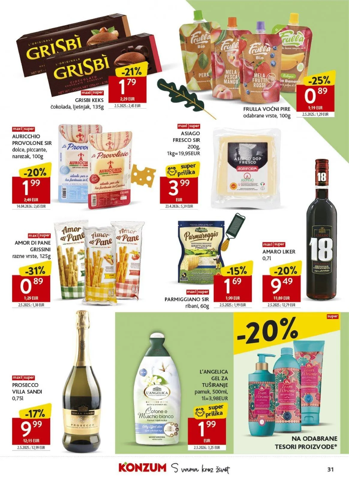 Katalog Konzum katalog do 12.05.2026 od 7. svibnja do 12. svibnja 2026. - Pregled Stranica 31