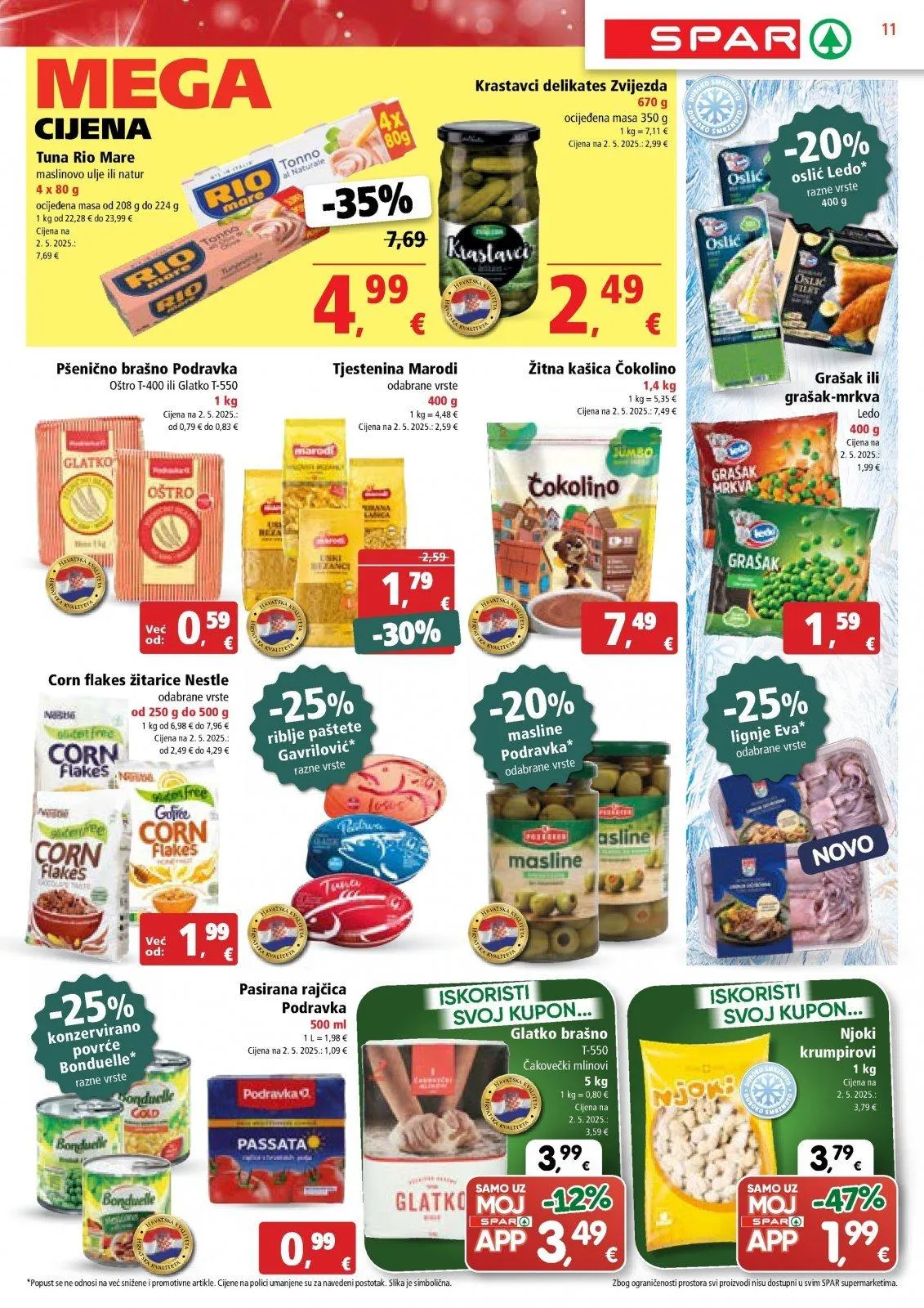 Katalog Spar katalog do 23.12.2025 od 17. prosinca do 23. prosinca 2025. - Pregled Stranica 11