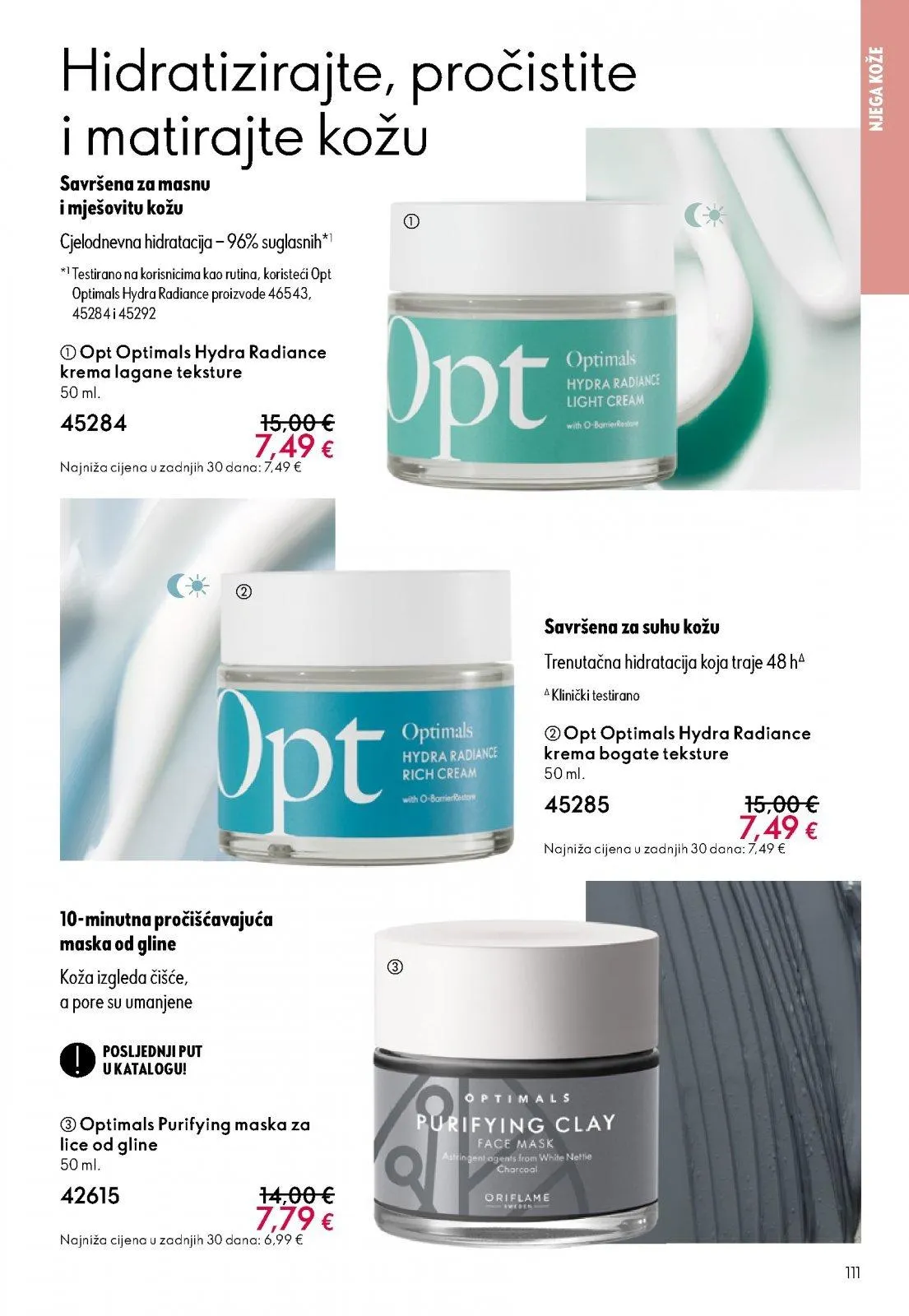 Katalog Oriflame katalog do 02.06.2026 od 13. svibnja do 2. lipnja 2026. - Pregled Stranica 111